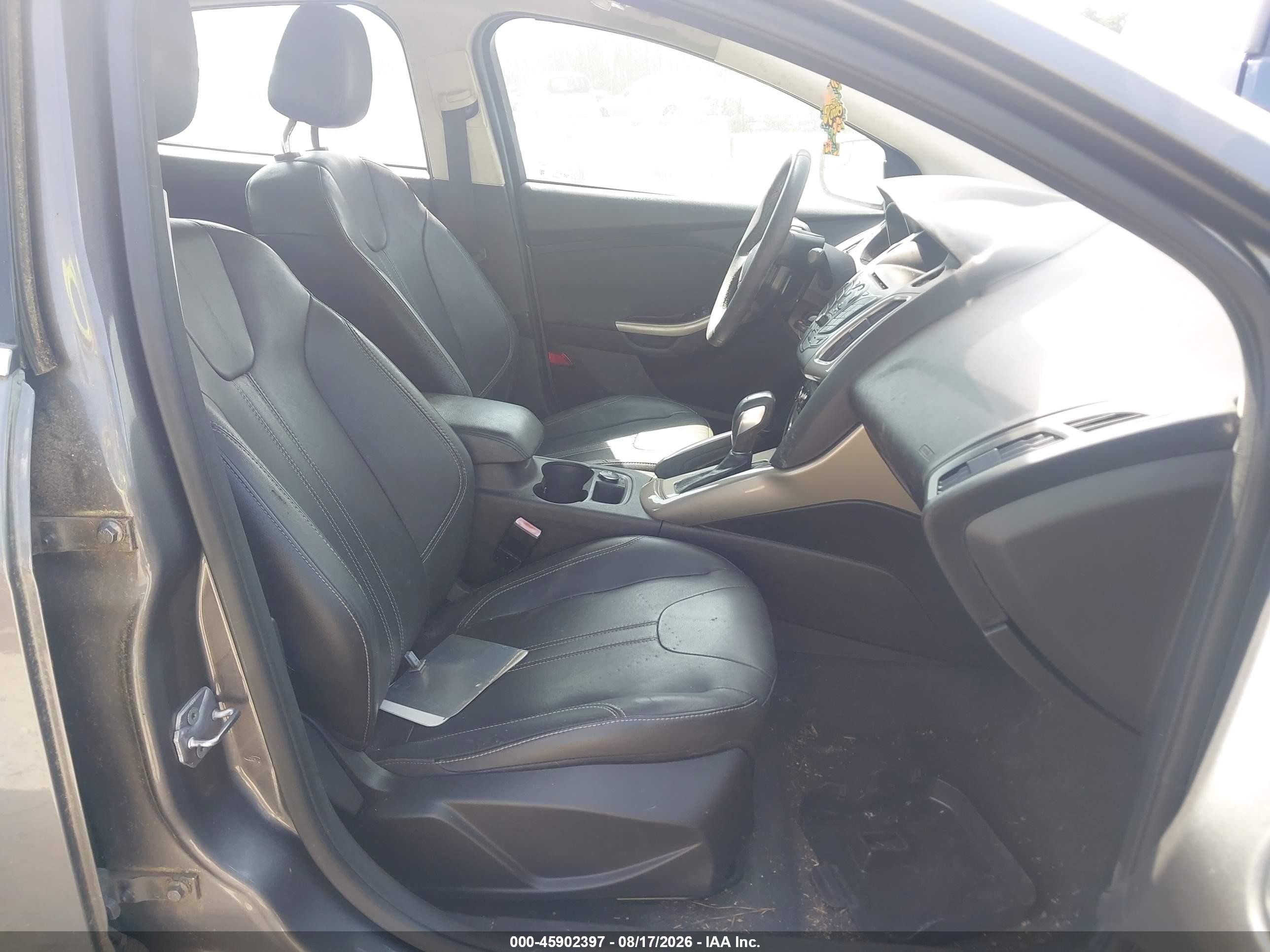 2012 Ford Focus Sel Gray vin: 1FAHP3H27CL200629