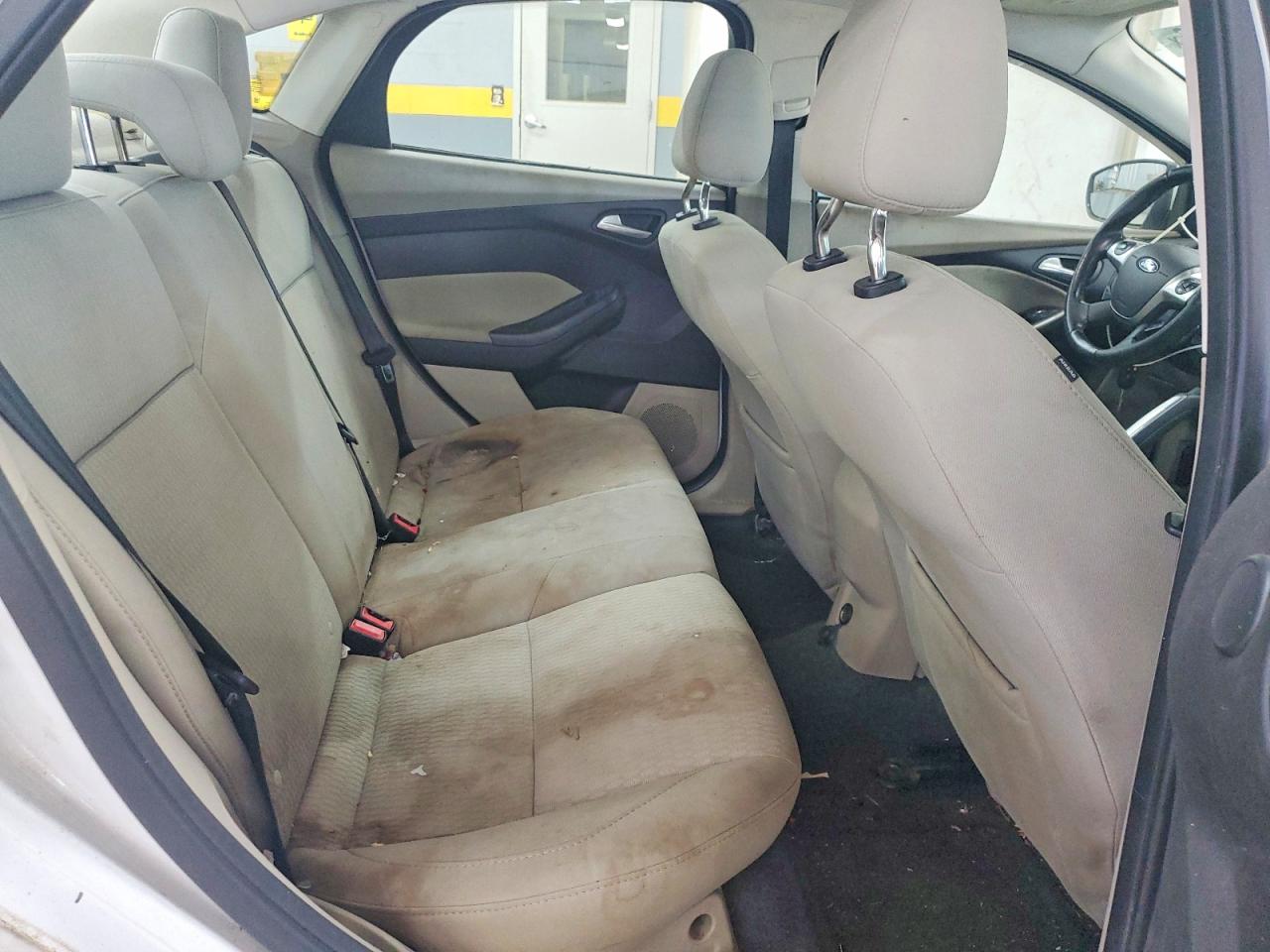 2012 Ford Focus Sel White vin: 1FAHP3H27CL230441