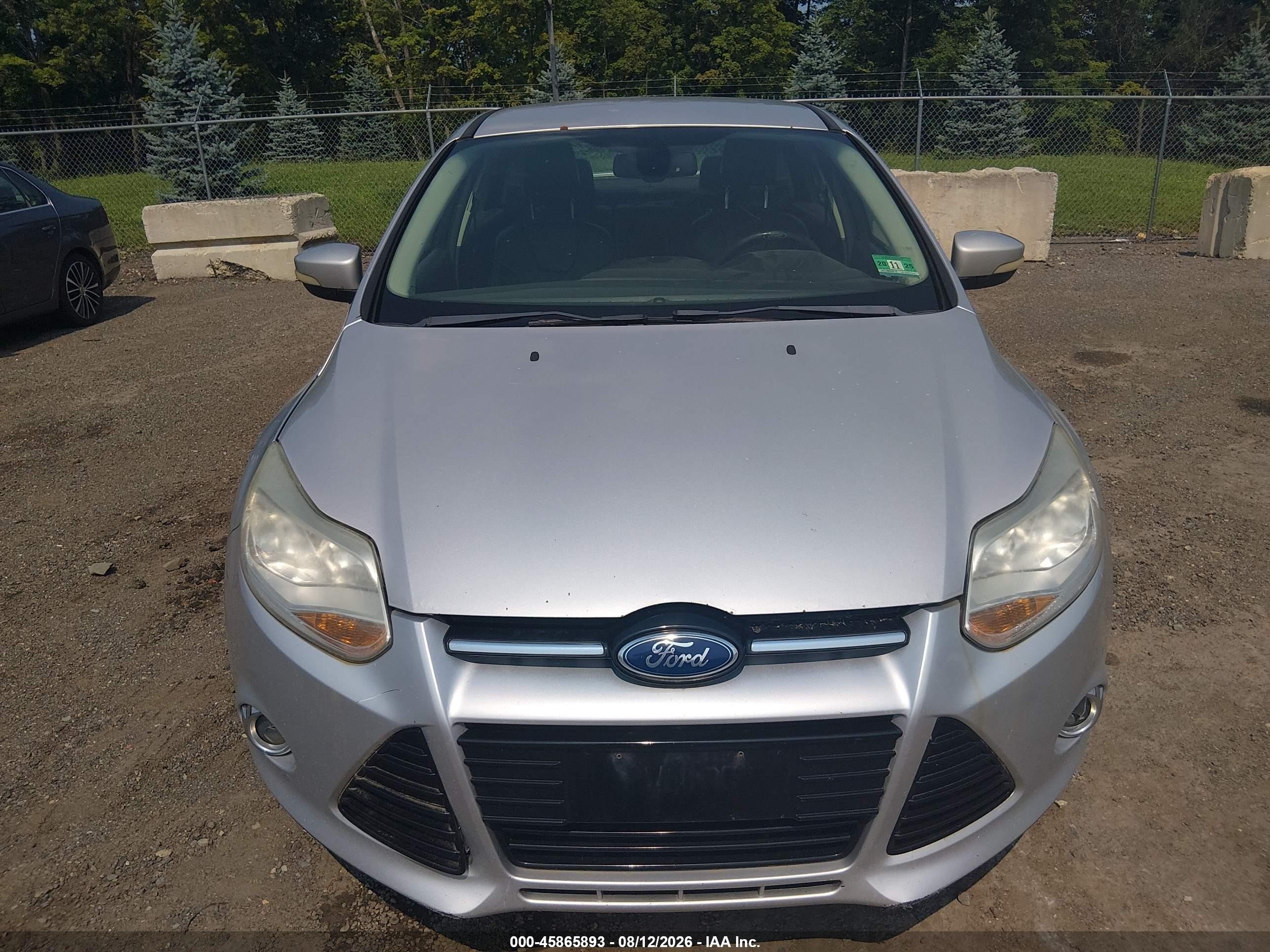 2012 Ford Focus Sel Silver vin: 1FAHP3H27CL266484