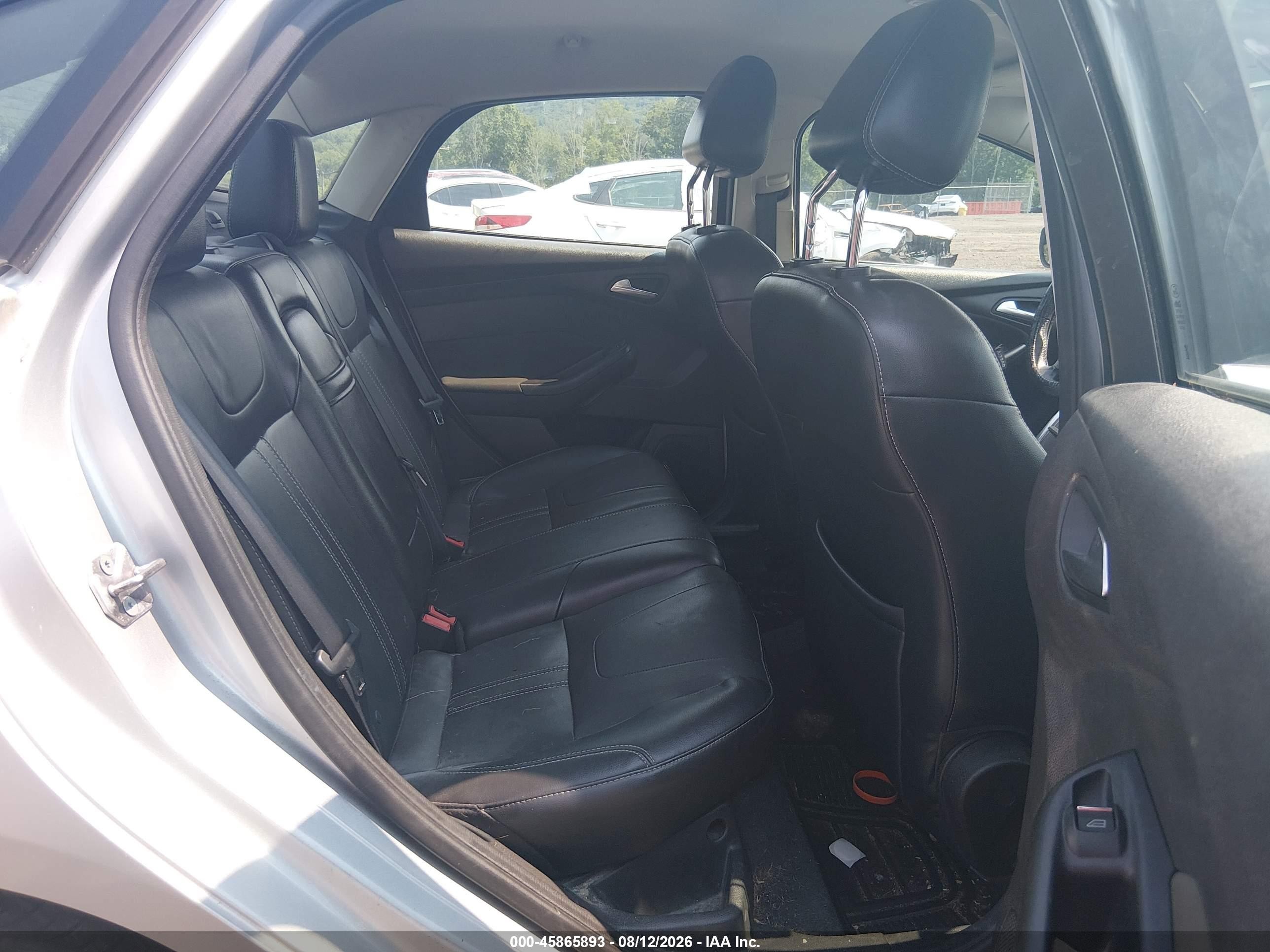 2012 Ford Focus Sel Silver vin: 1FAHP3H27CL266484