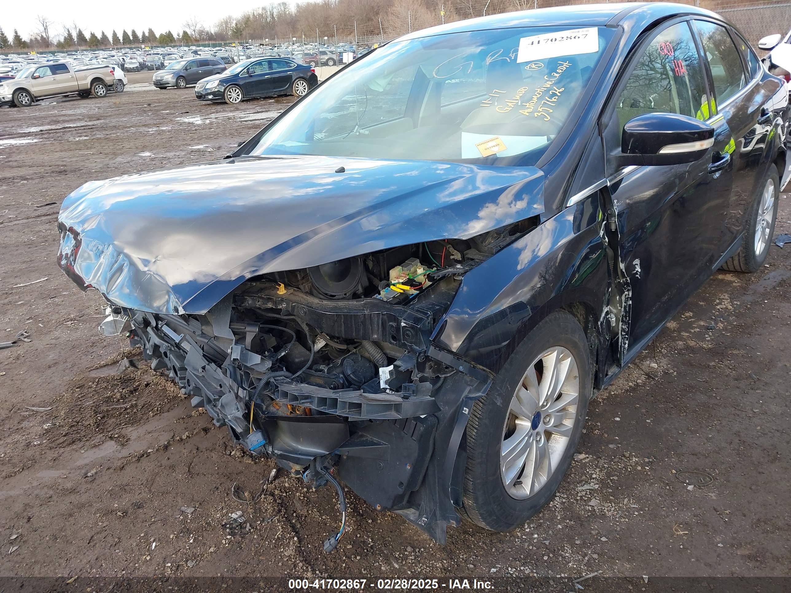 2012 Ford Focus Sel Black vin: 1FAHP3H27CL357626