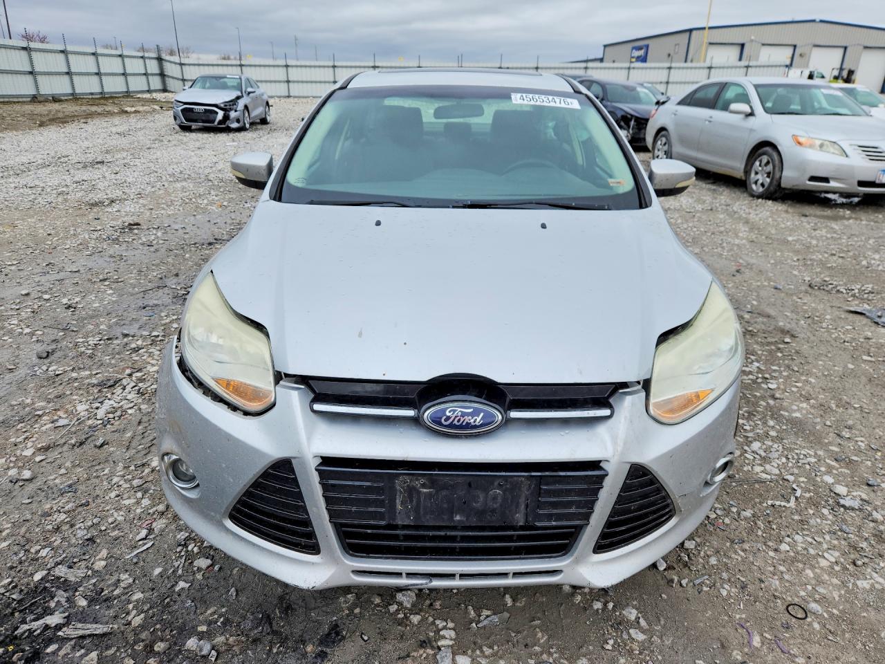 2012 Ford Focus Sel Silver vin: 1FAHP3H27CL393249