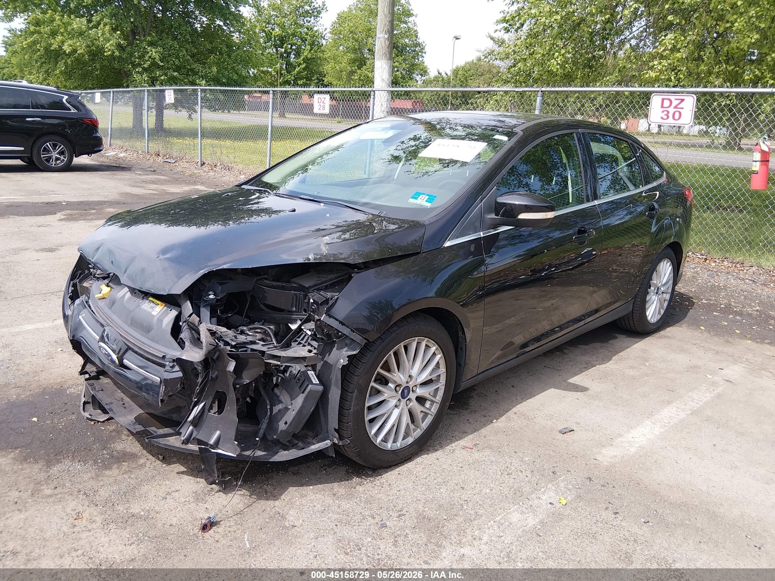 2012 Ford Focus Sel Black vin: 1FAHP3H27CL432485