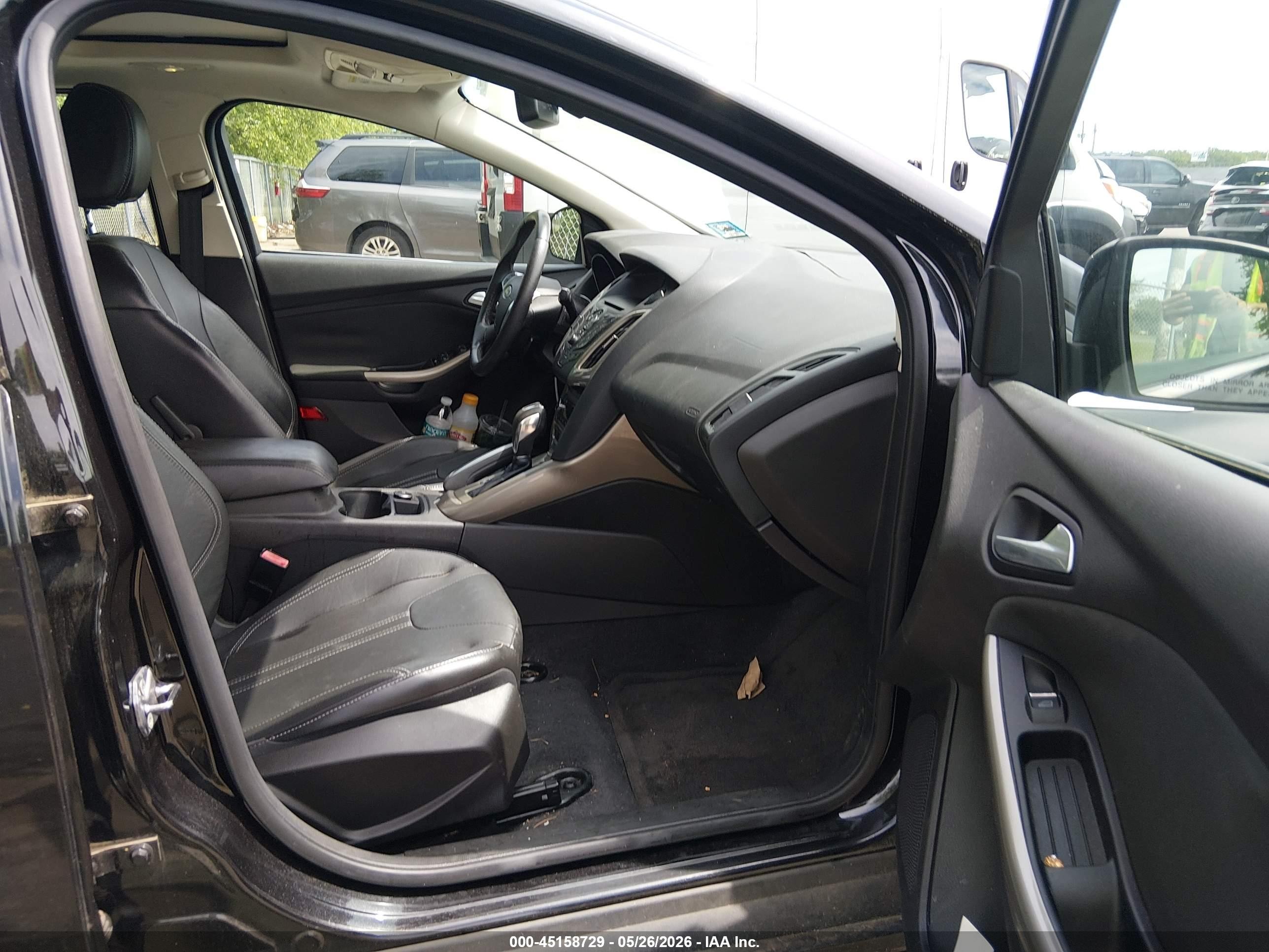 2012 Ford Focus Sel Black vin: 1FAHP3H27CL432485