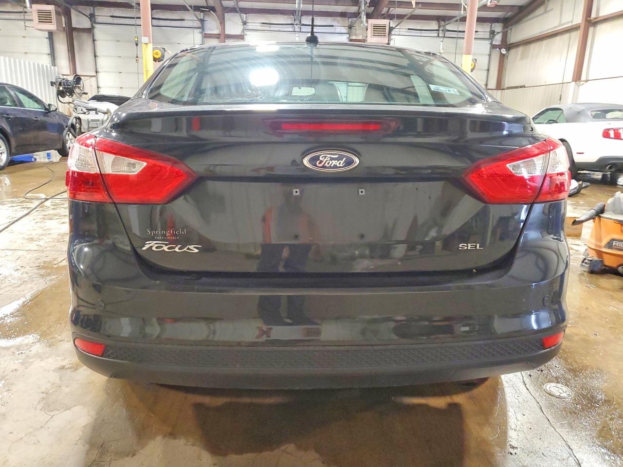 2012 Ford Focus Sel Black vin: 1FAHP3H27CL442661