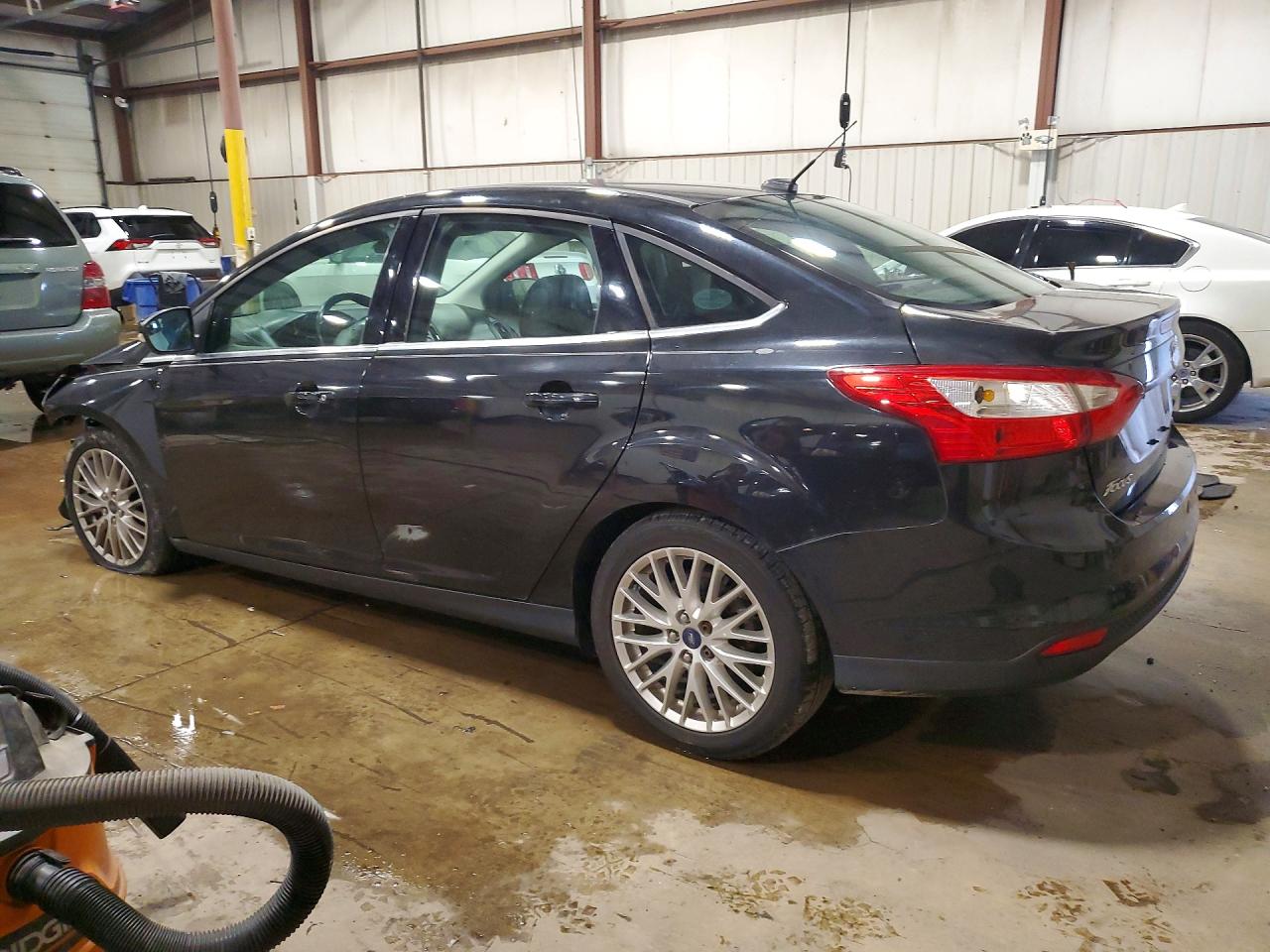 2012 Ford Focus Sel Black vin: 1FAHP3H27CL442661