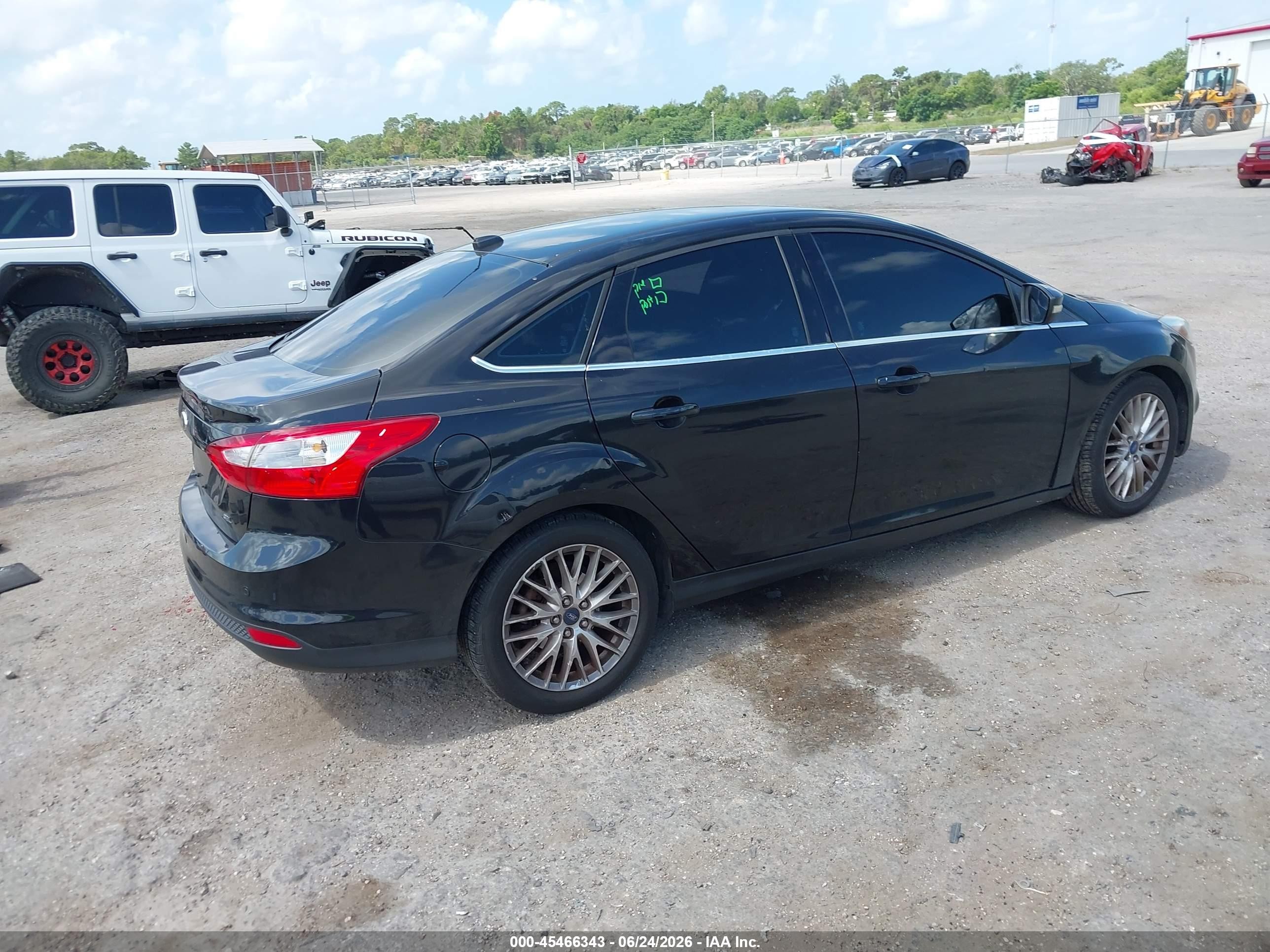 2012 Ford Focus Sel Black vin: 1FAHP3H27CL446709