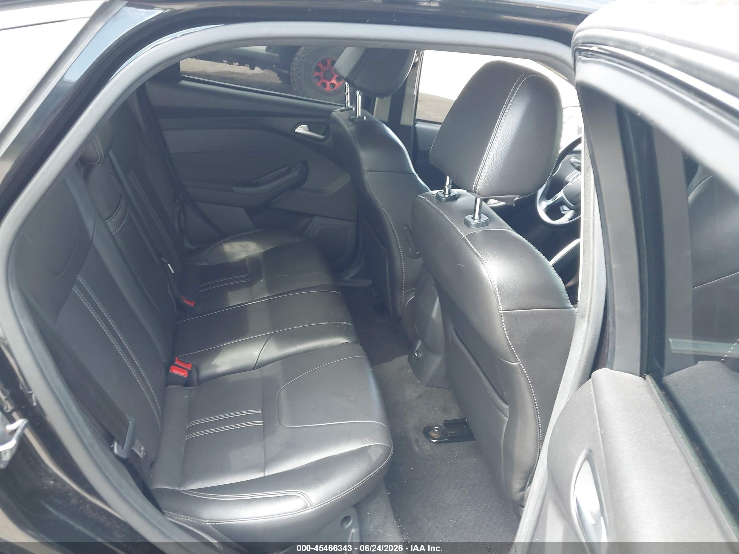 2012 Ford Focus Sel Black vin: 1FAHP3H27CL446709