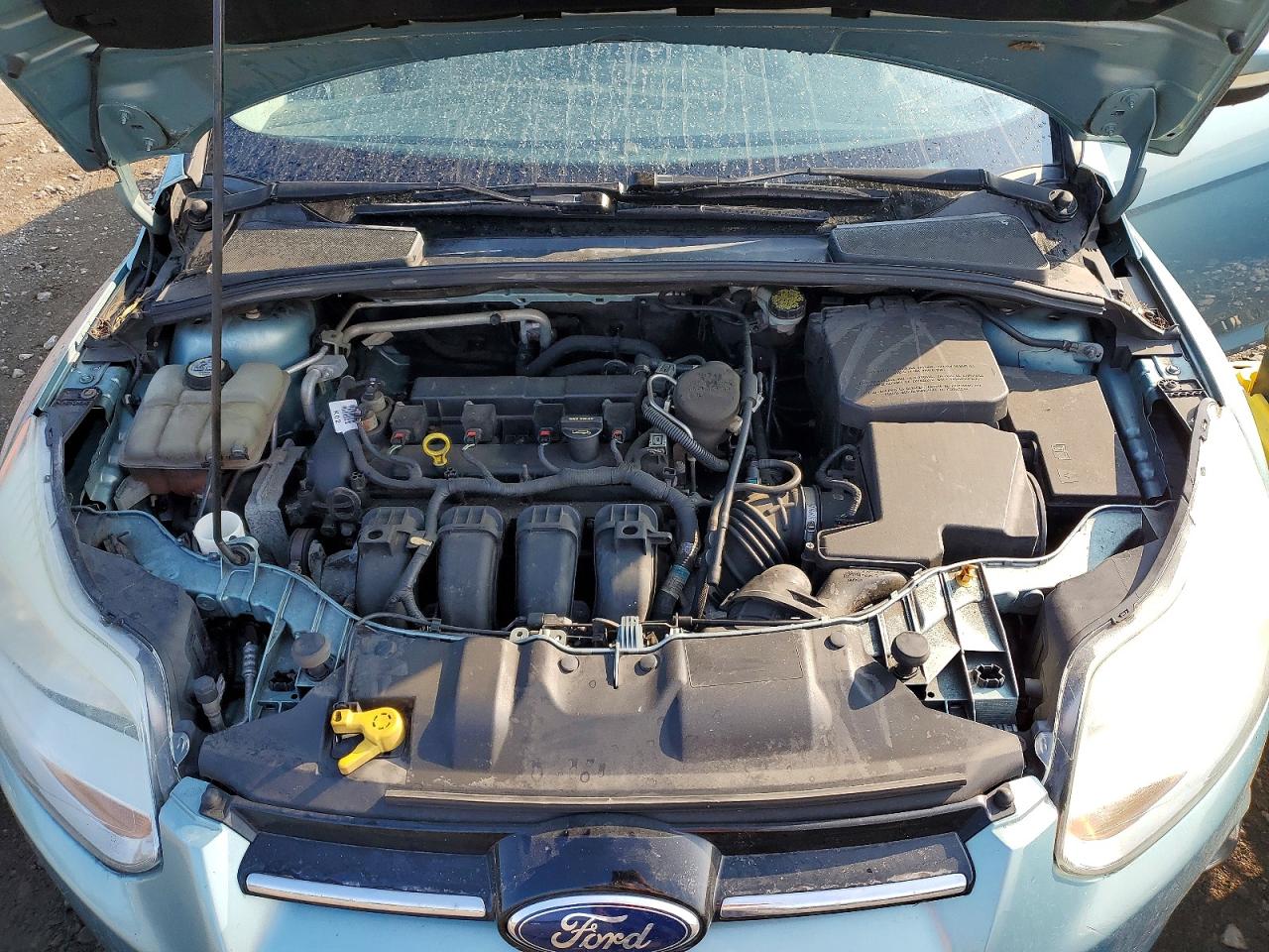 2012 Ford Focus Sel Синий vin: 1FAHP3H27CL479371