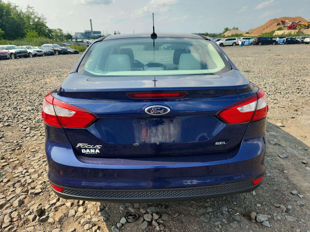 2012 Ford Focus Sel Blue vin: 1FAHP3H28CL149707
