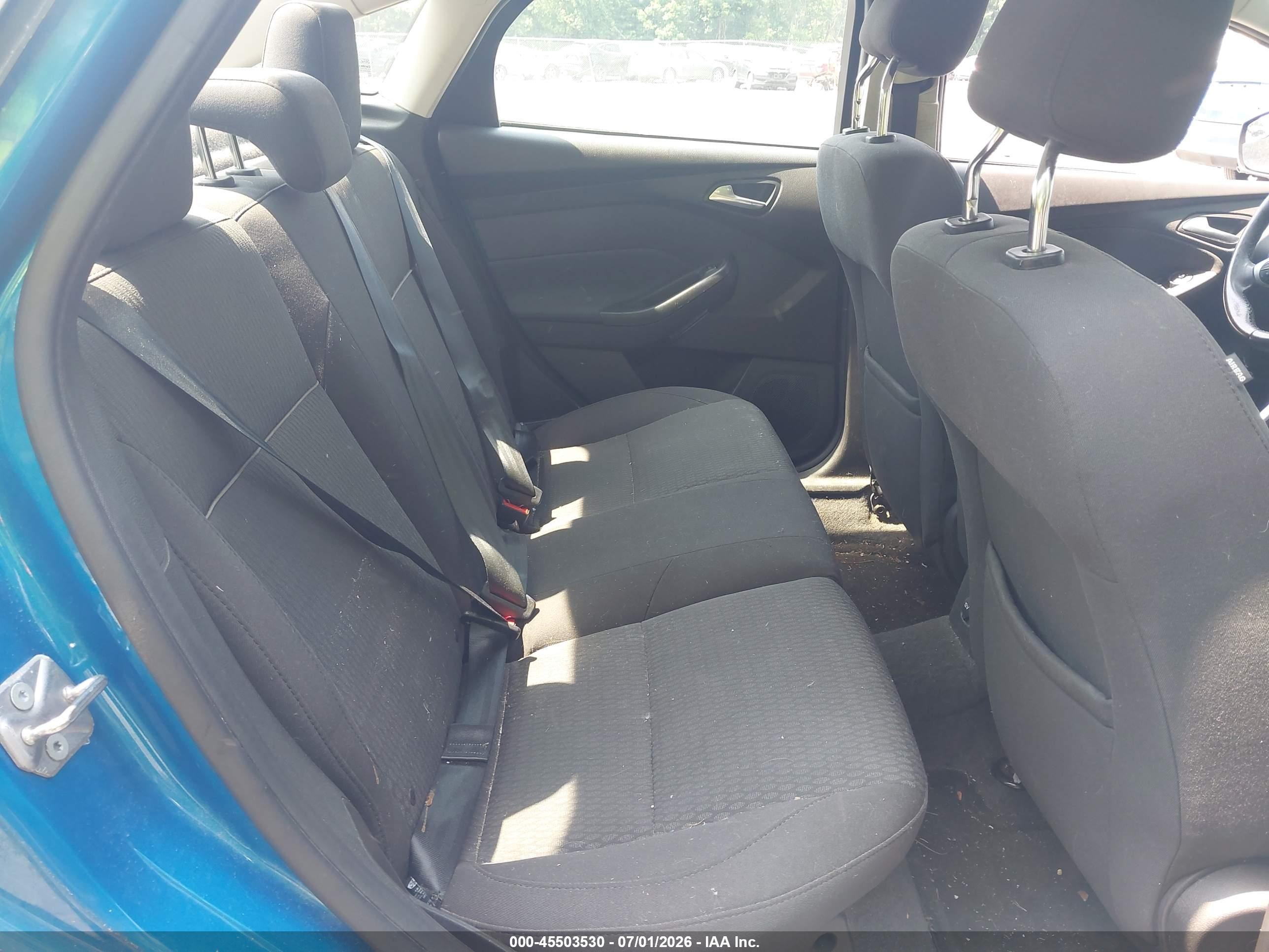 2012 Ford Focus Sel Blue vin: 1FAHP3H28CL163218