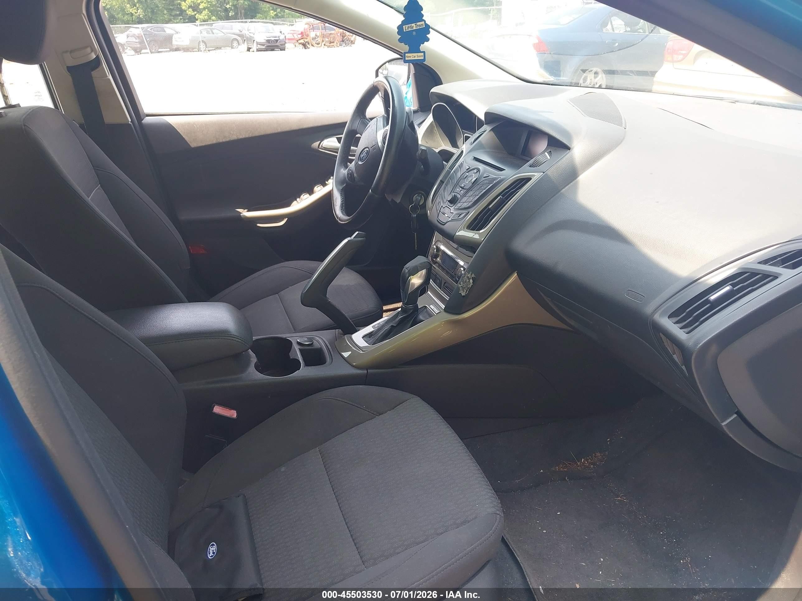 2012 Ford Focus Sel Blue vin: 1FAHP3H28CL163218
