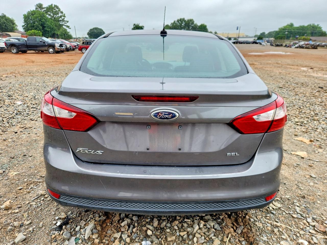 2012 Ford Focus Sel Gray vin: 1FAHP3H28CL308337