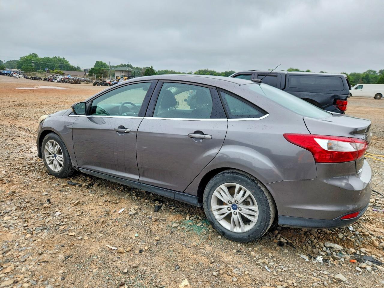 2012 Ford Focus Sel Gray vin: 1FAHP3H28CL308337