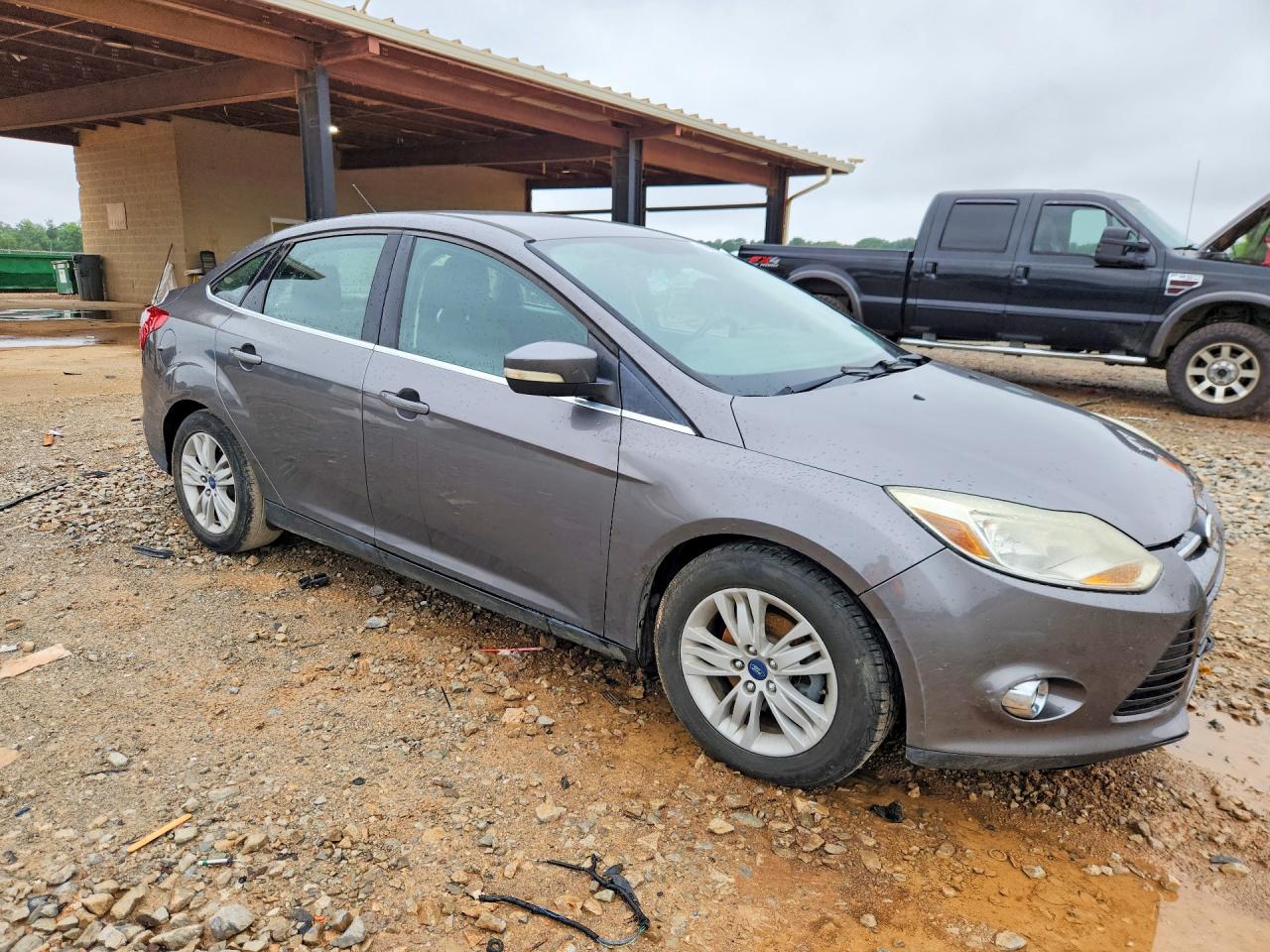 2012 Ford Focus Sel Gray vin: 1FAHP3H28CL308337
