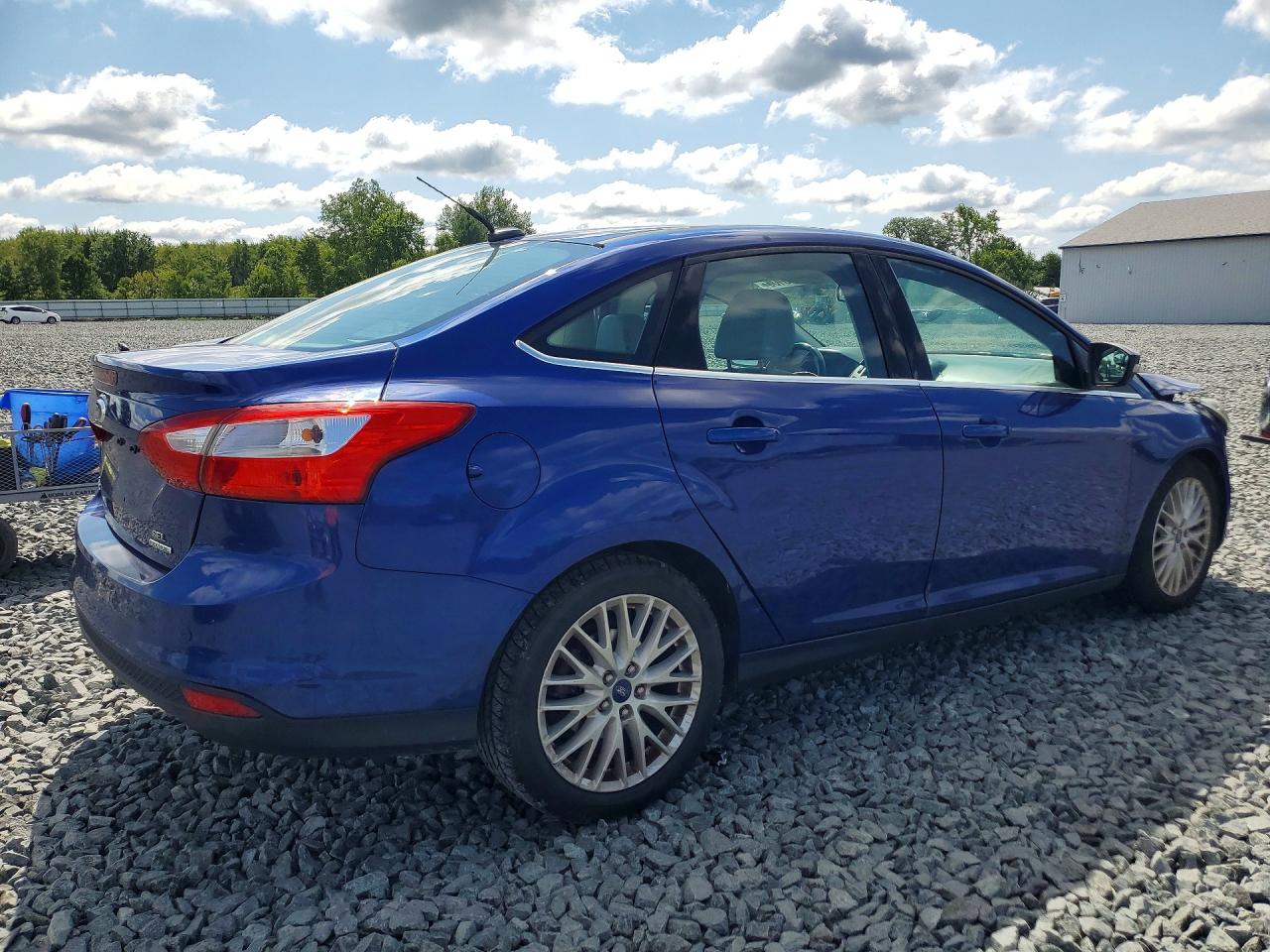 2012 Ford Focus Sel Blue vin: 1FAHP3H28CL464121