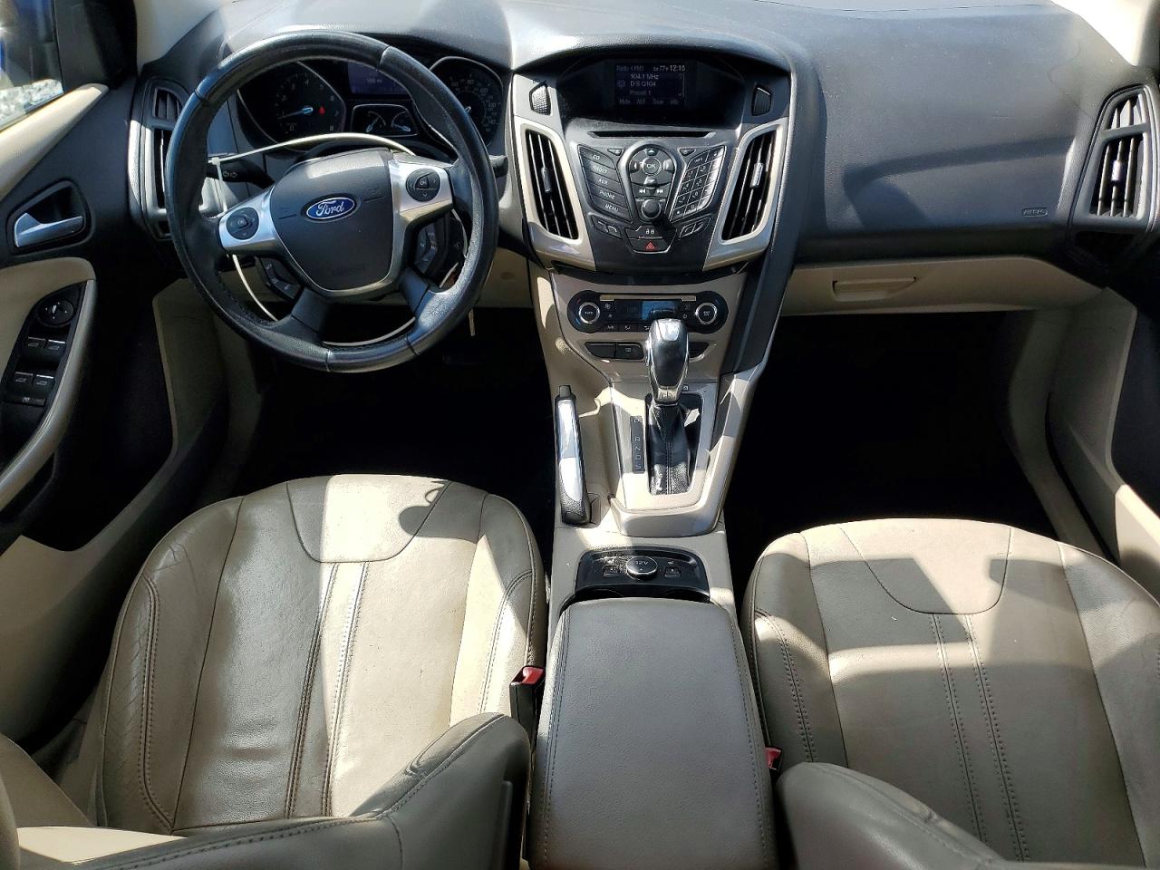 2012 Ford Focus Sel Blue vin: 1FAHP3H28CL464121