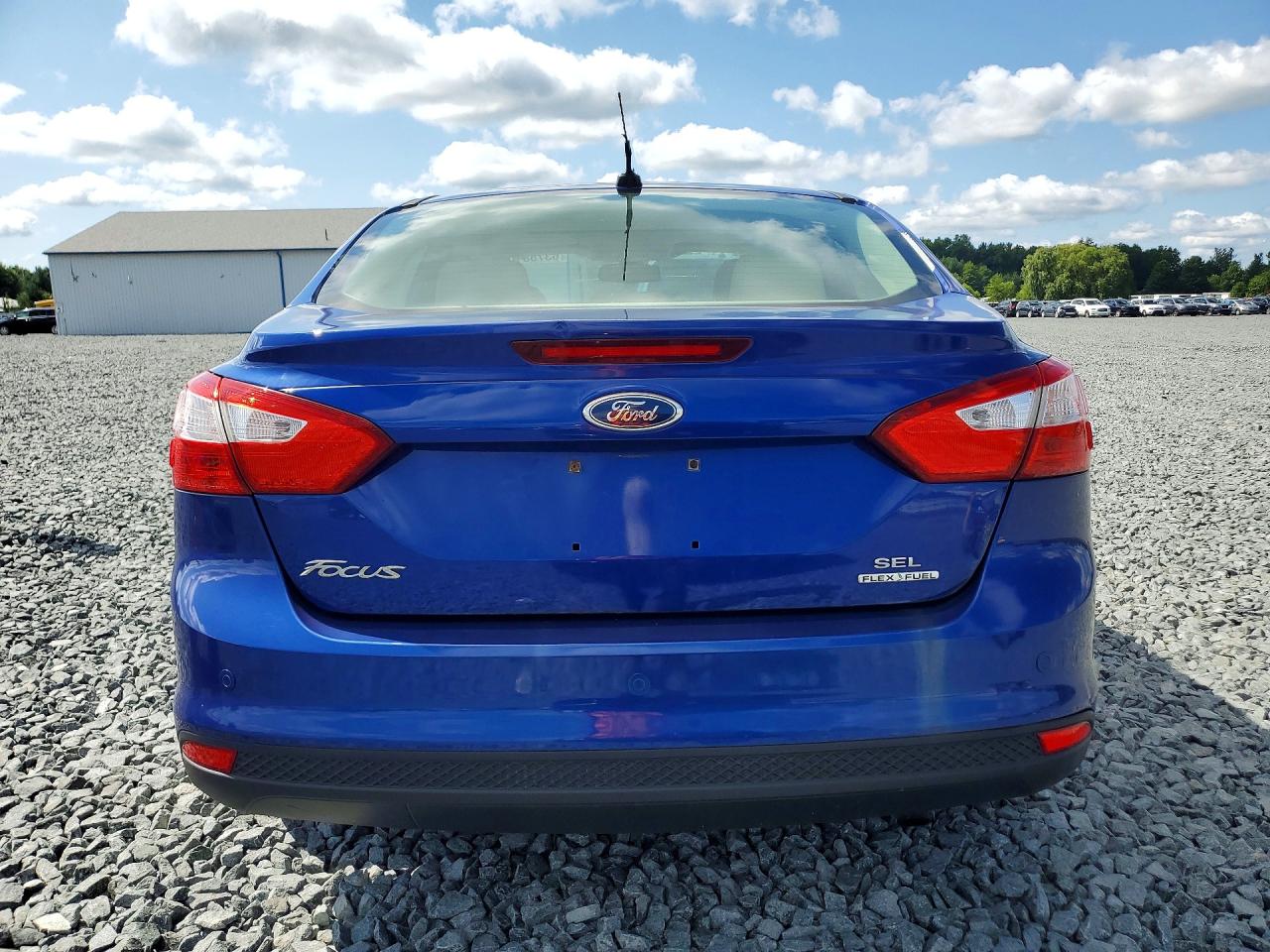 2012 Ford Focus Sel Blue vin: 1FAHP3H28CL464121