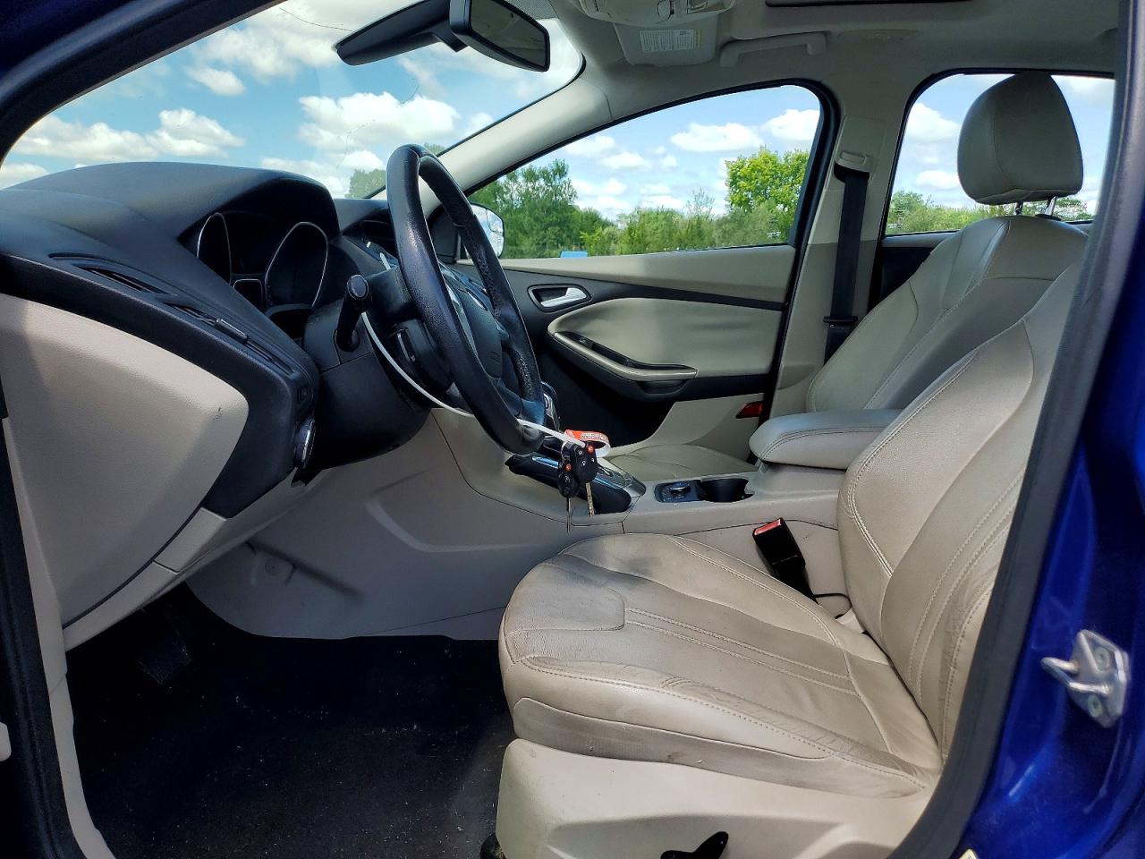 2012 Ford Focus Sel Blue vin: 1FAHP3H28CL464121