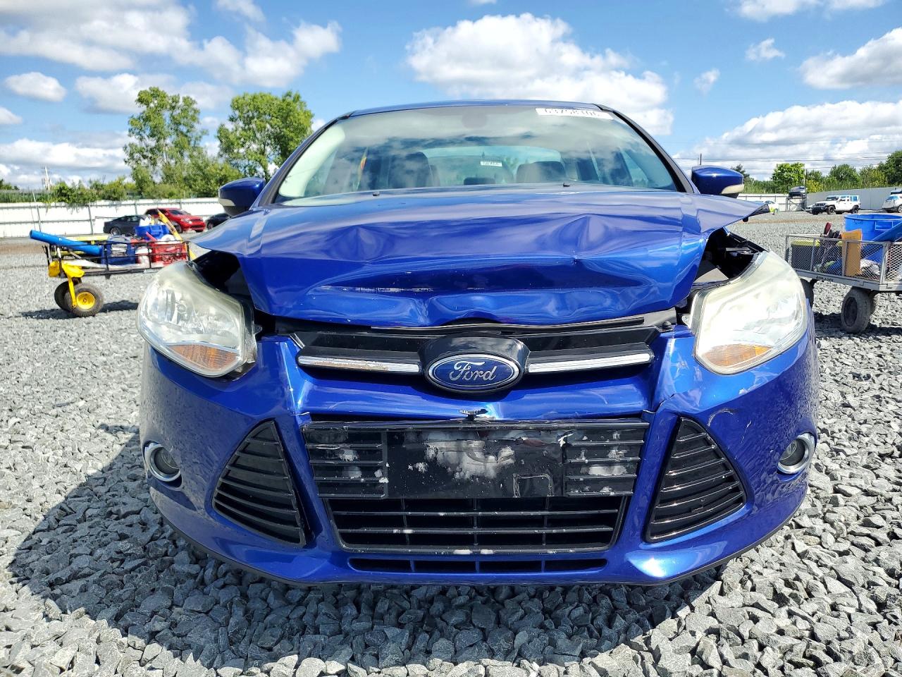 2012 Ford Focus Sel Blue vin: 1FAHP3H28CL464121