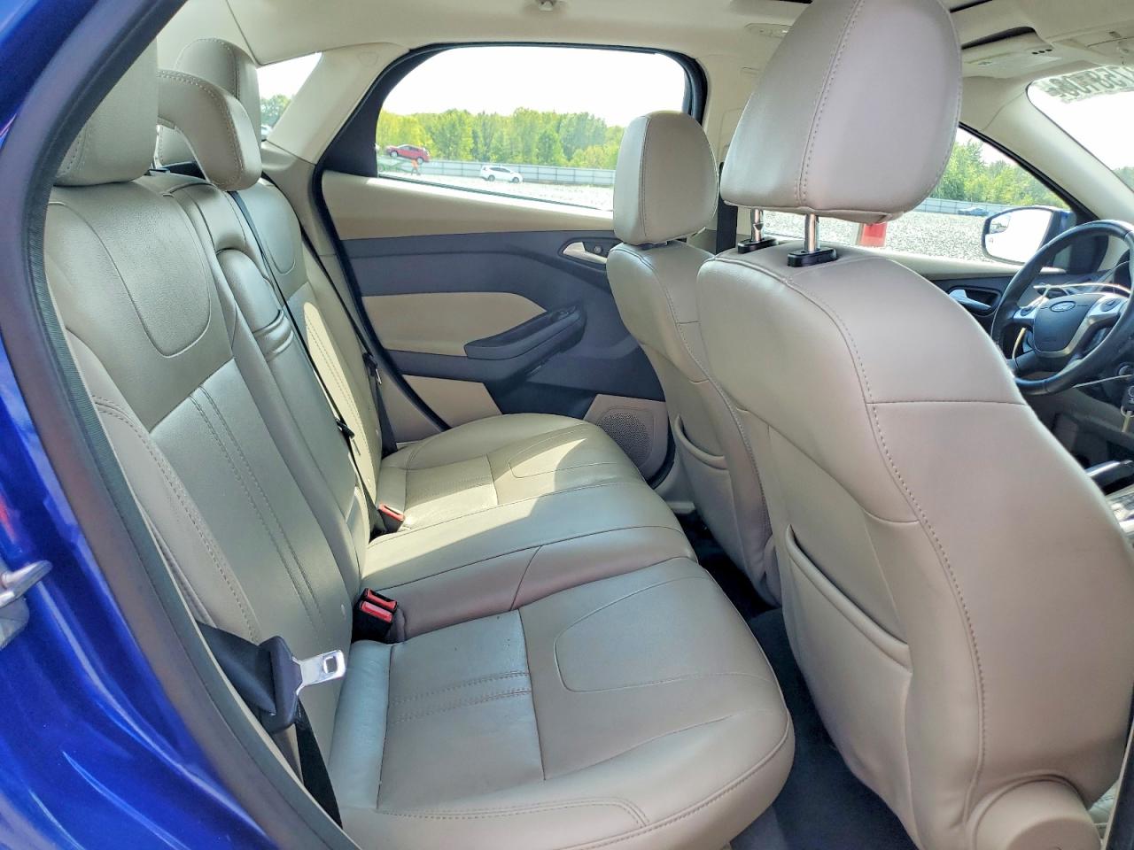 2012 Ford Focus Sel Blue vin: 1FAHP3H28CL464121