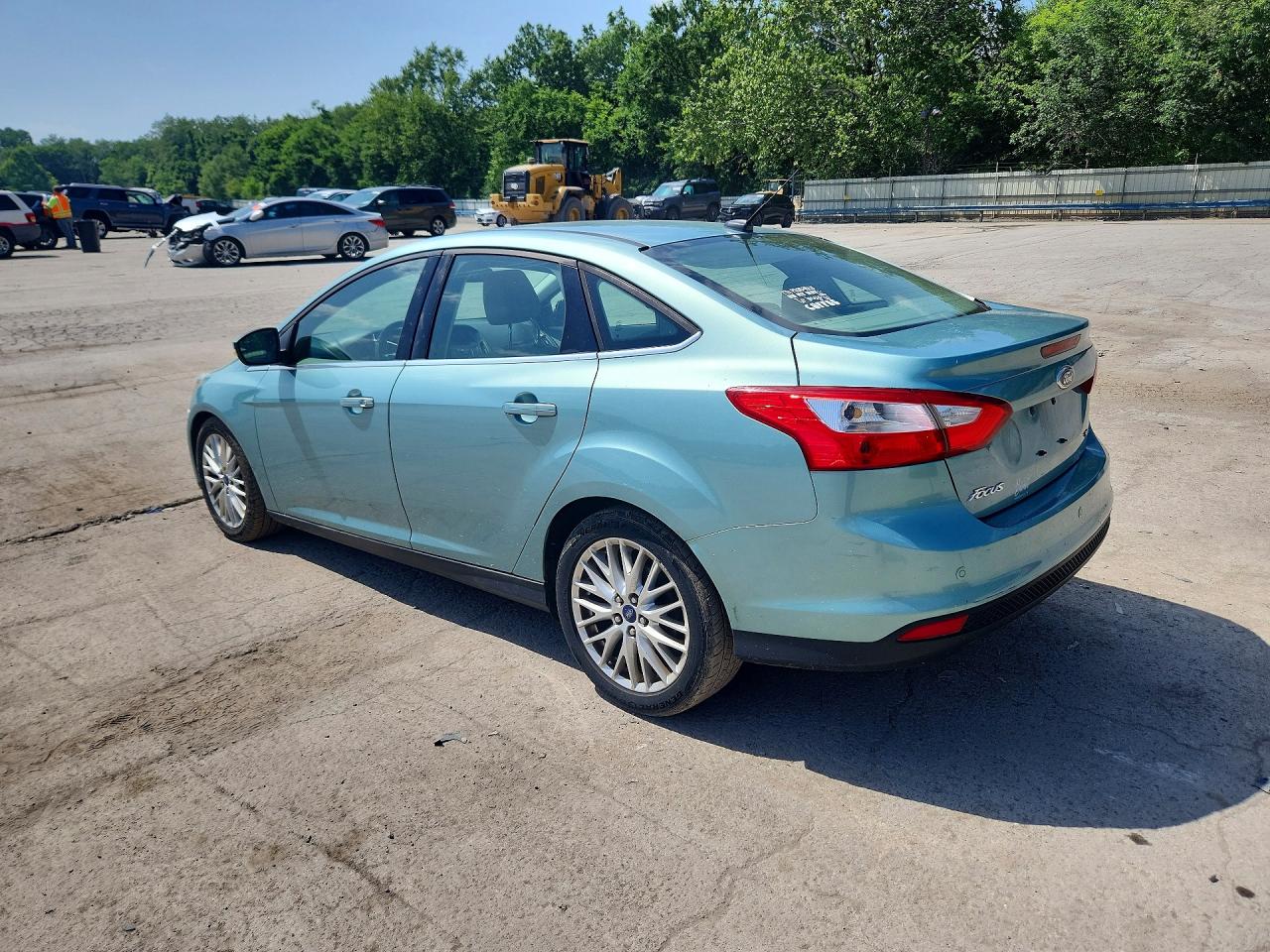 2012 Ford Focus Sel Blue vin: 1FAHP3H29CL101682