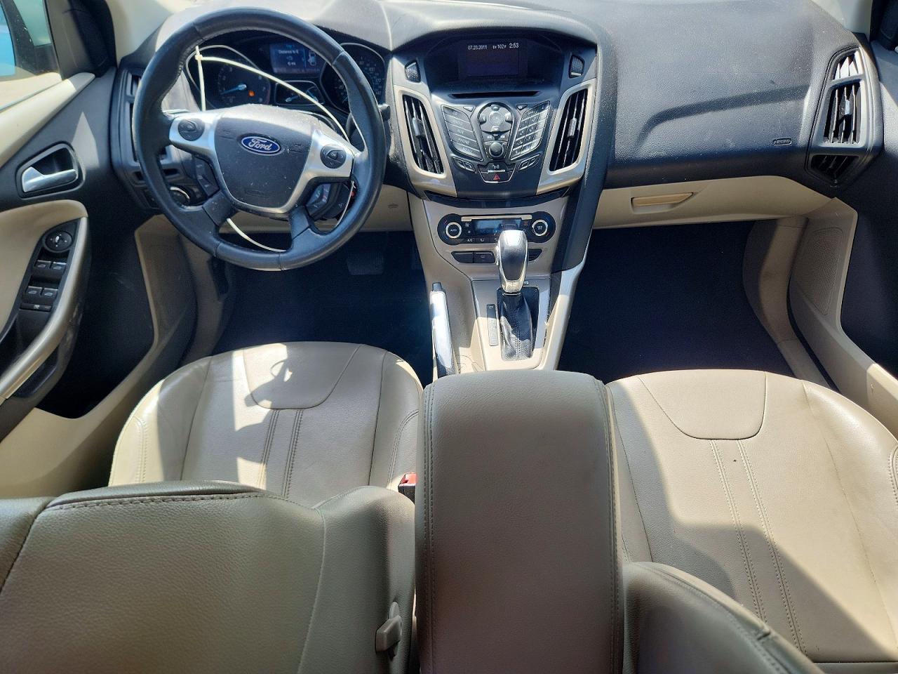 2012 Ford Focus Sel Blue vin: 1FAHP3H29CL101682