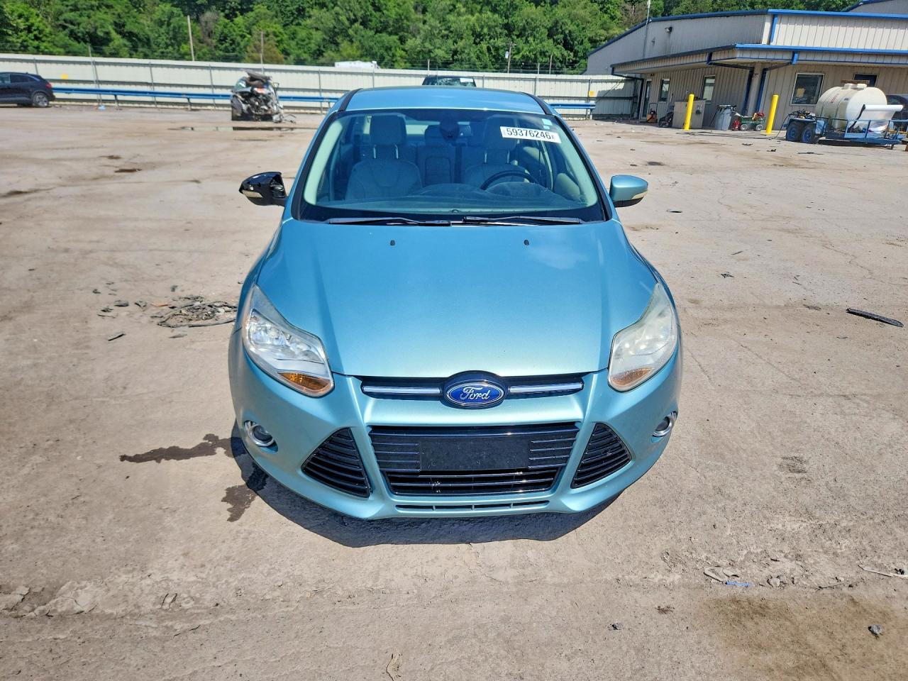 2012 Ford Focus Sel Blue vin: 1FAHP3H29CL101682