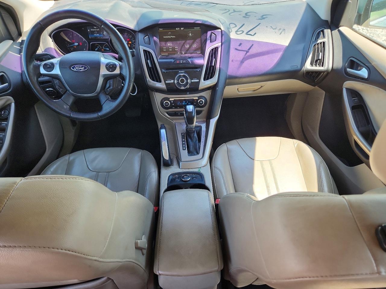 2012 Ford Focus Sel Teal vin: 1FAHP3H29CL117980