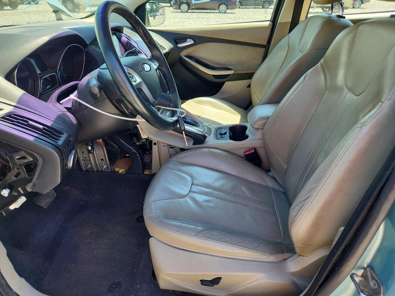 2012 Ford Focus Sel Teal vin: 1FAHP3H29CL117980