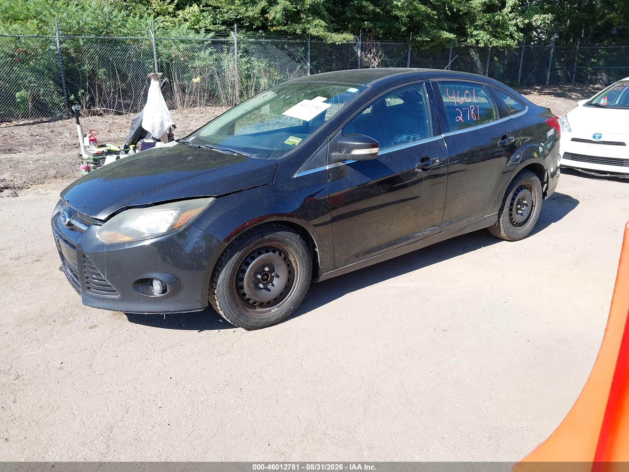 2012 Ford Focus Sel Black vin: 1FAHP3H29CL146170