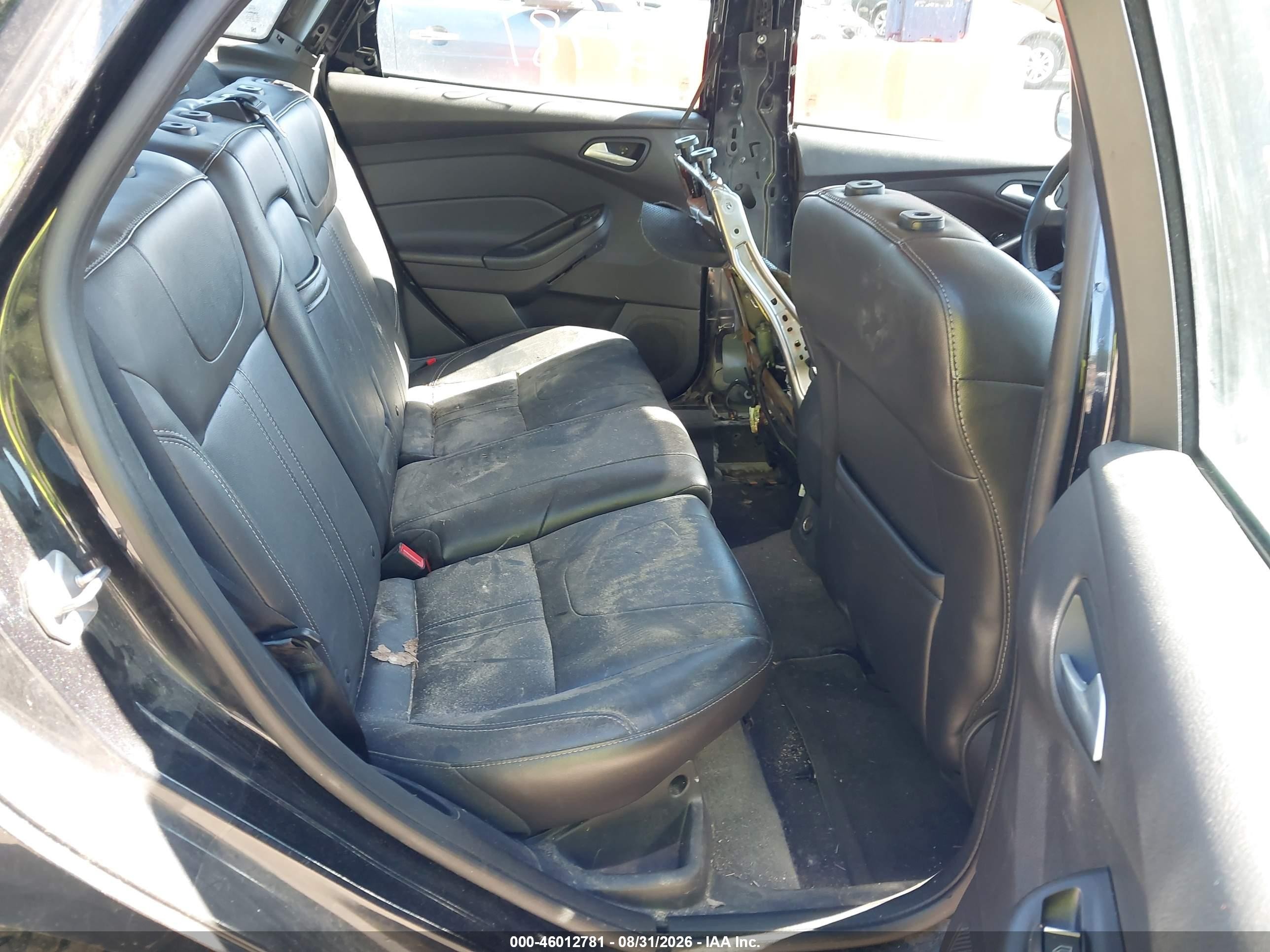 2012 Ford Focus Sel Black vin: 1FAHP3H29CL146170
