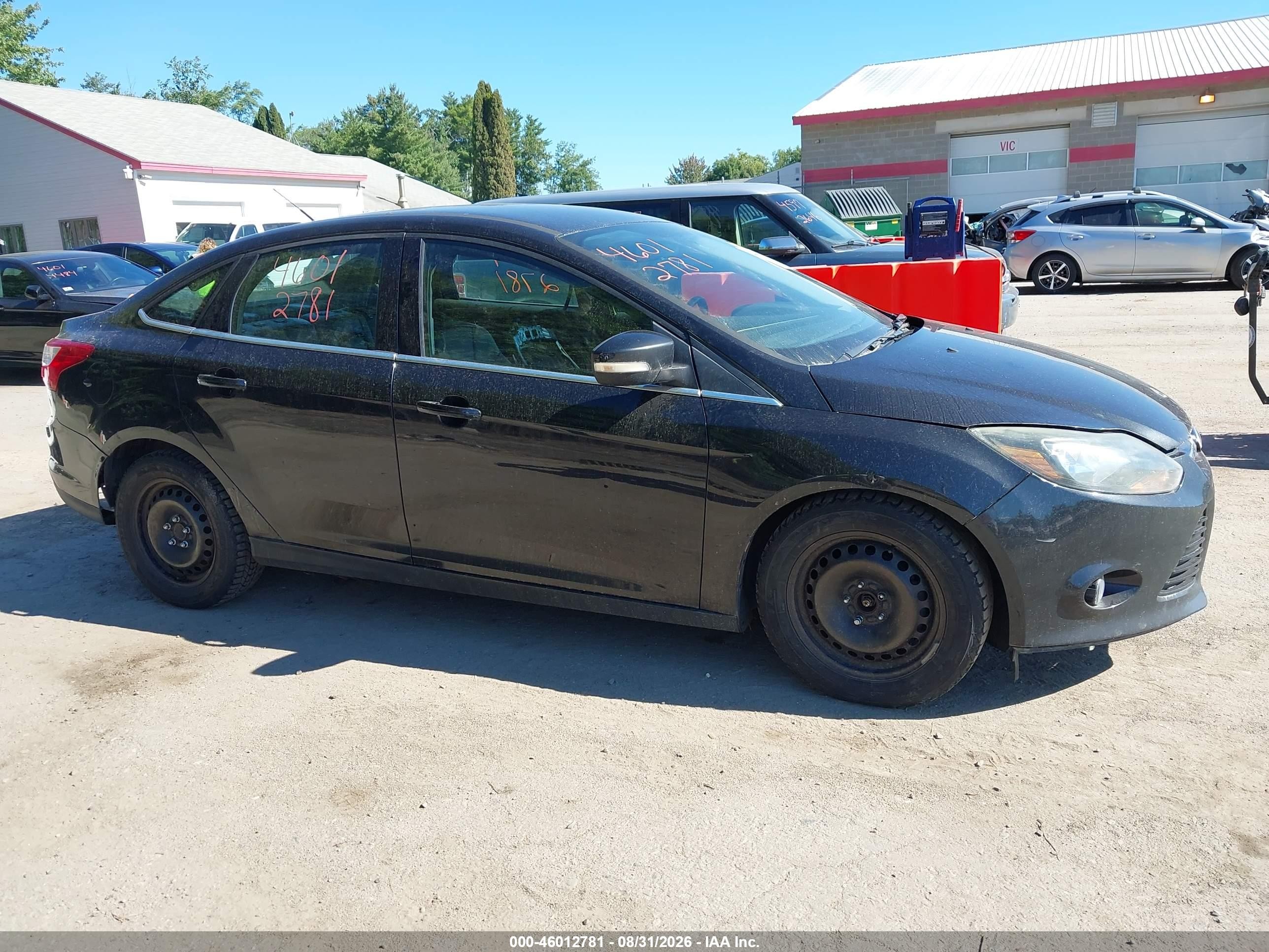 2012 Ford Focus Sel Black vin: 1FAHP3H29CL146170