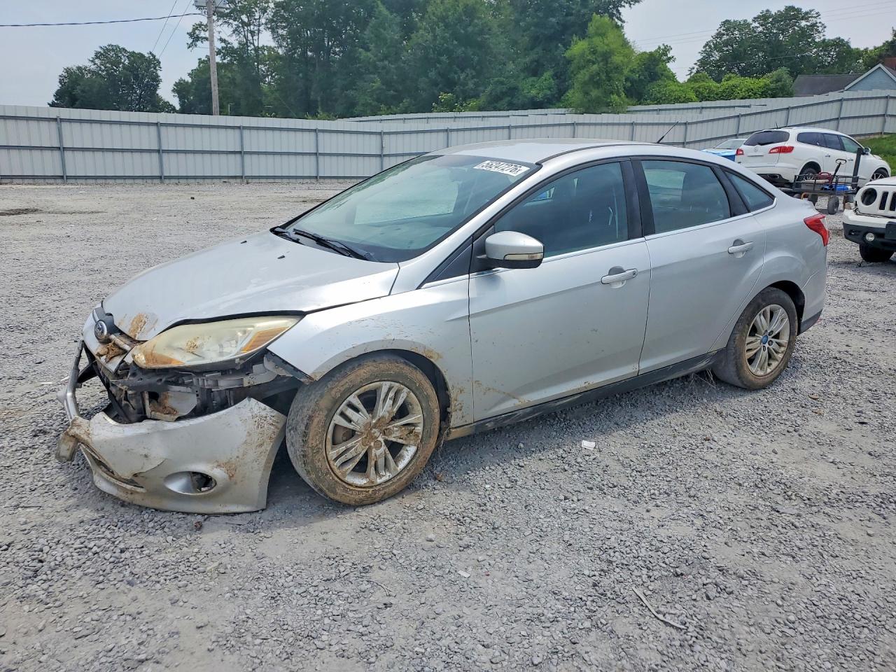 2012 Ford Focus Sel Silver vin: 1FAHP3H29CL176687