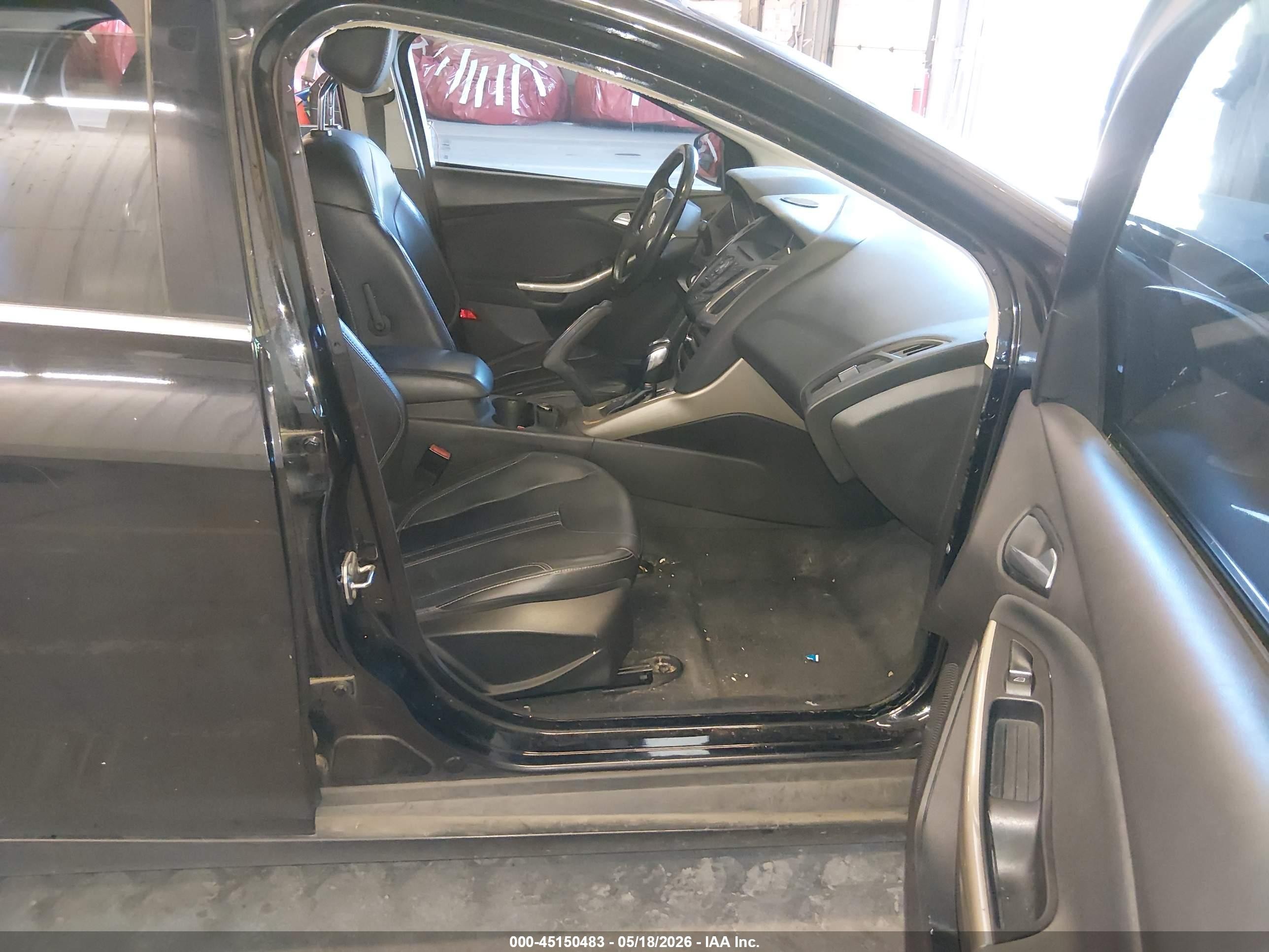 2012 Ford Focus Sel Black vin: 1FAHP3H29CL290933
