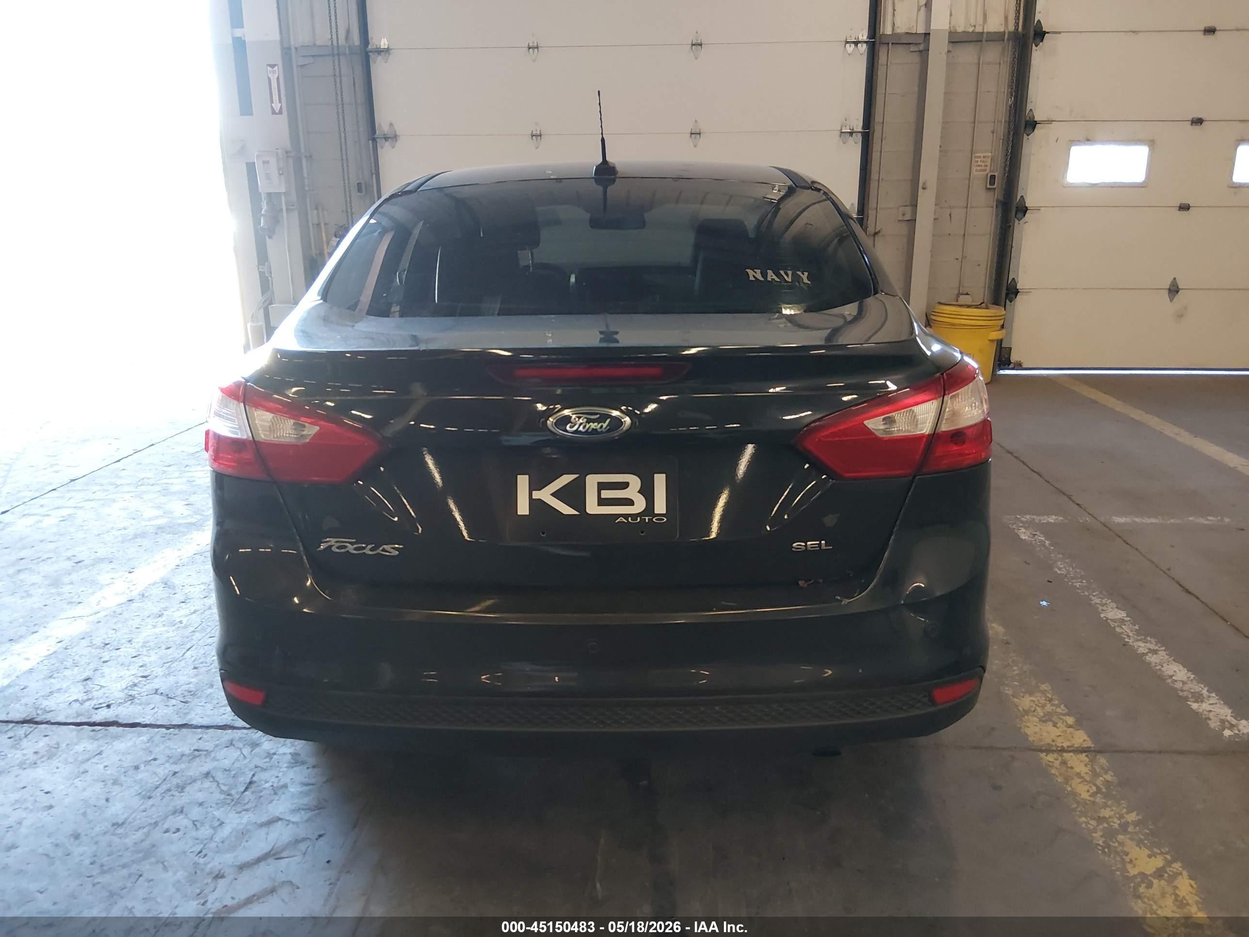 2012 Ford Focus Sel Black vin: 1FAHP3H29CL290933