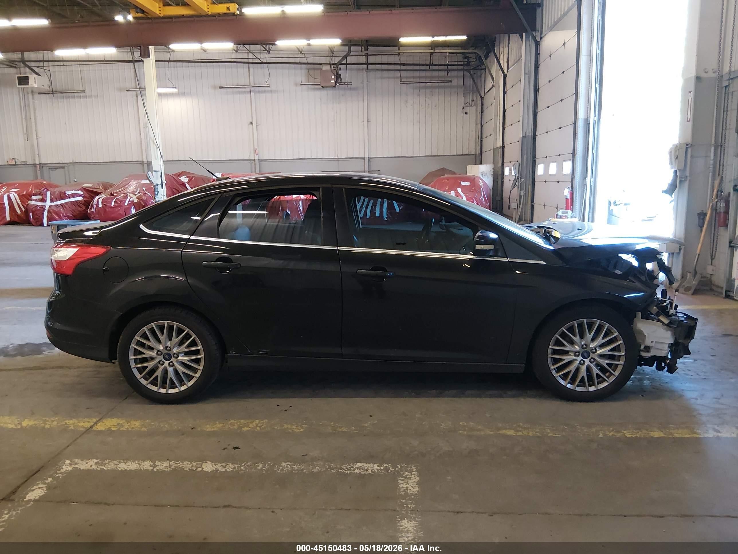 2012 Ford Focus Sel Black vin: 1FAHP3H29CL290933
