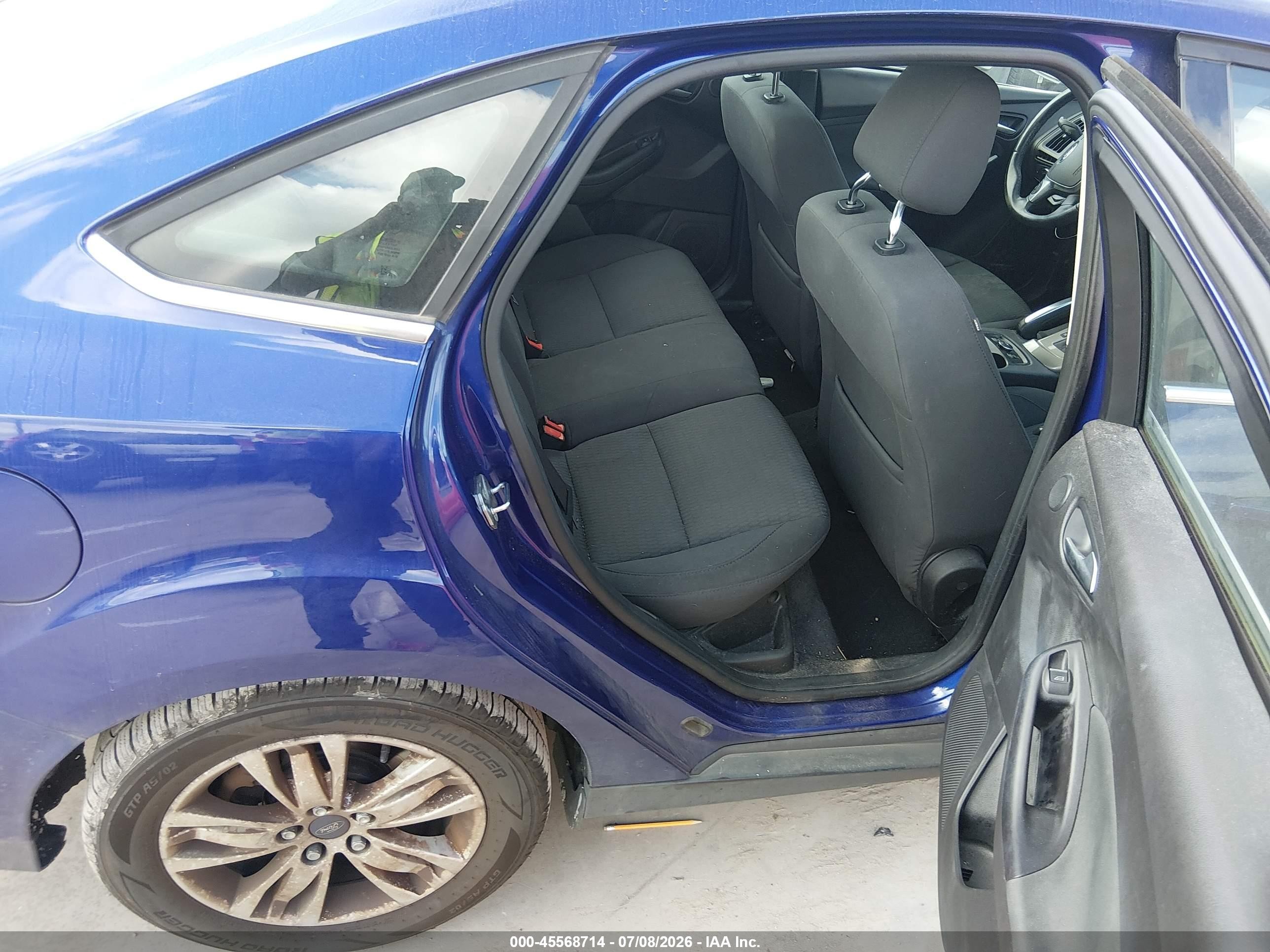 2012 Ford Focus Sel Blue vin: 1FAHP3H29CL300182