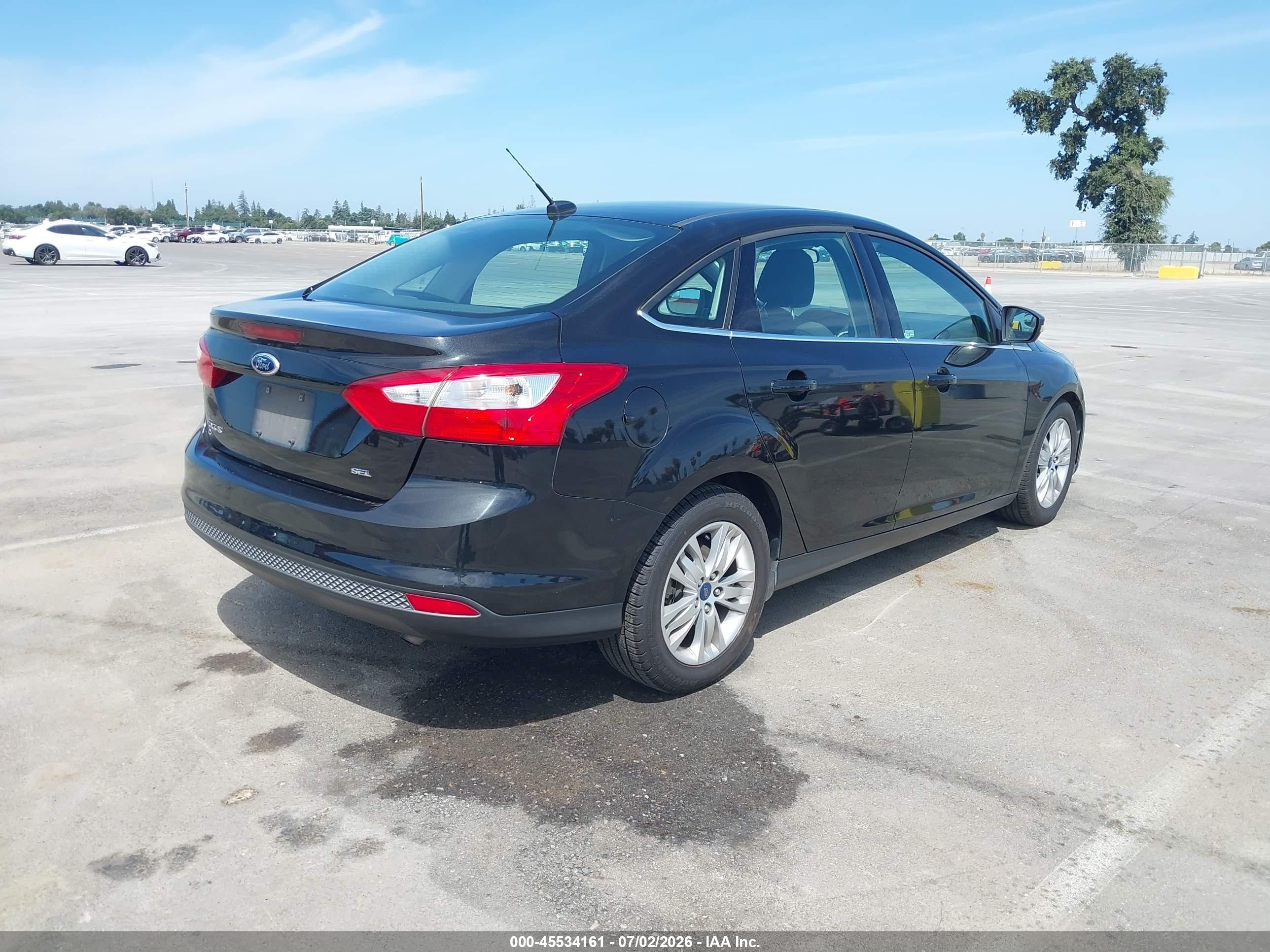2012 Ford Focus Sel Black vin: 1FAHP3H29CL362777