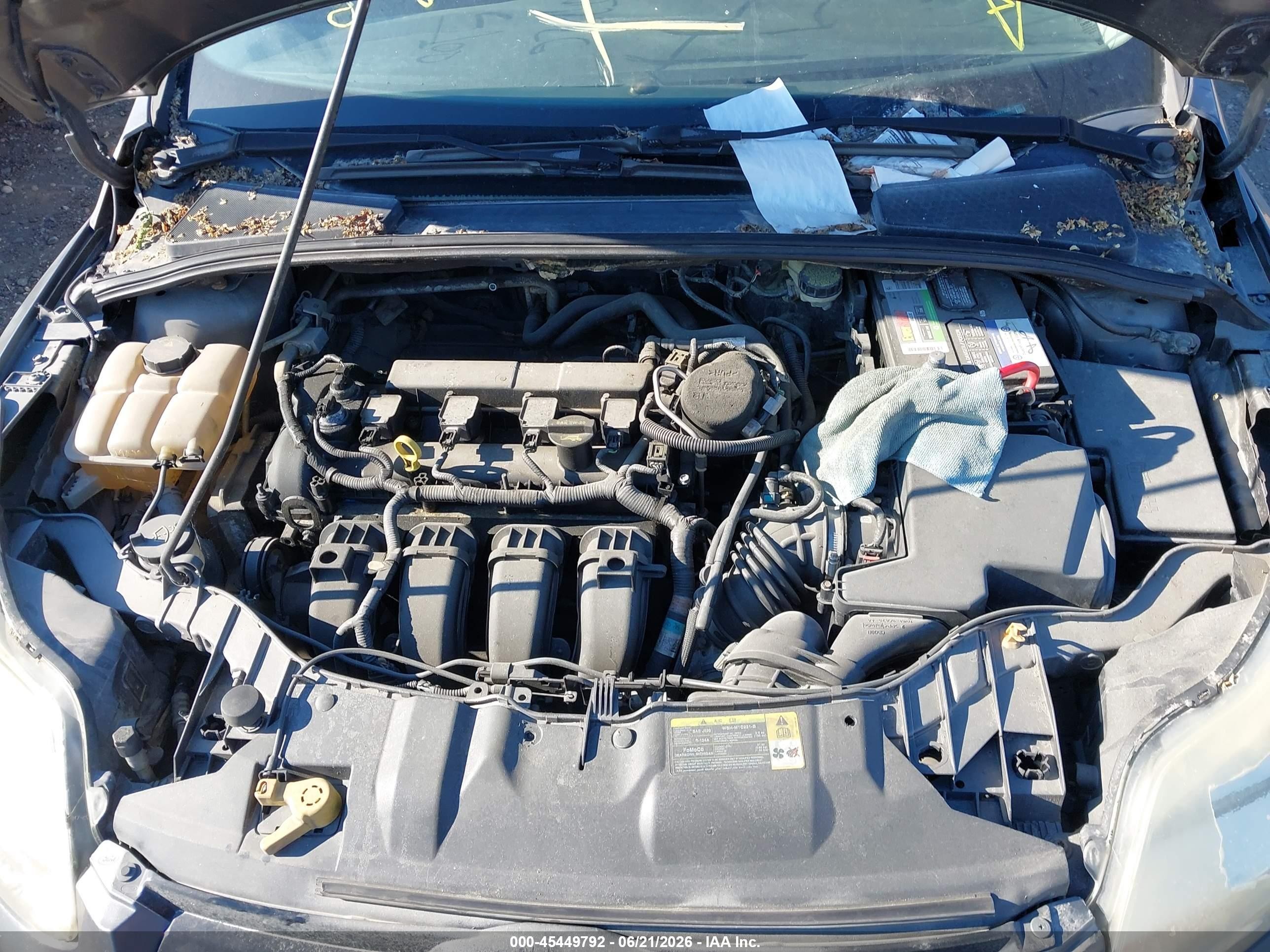 2012 Ford Focus Sel Gray vin: 1FAHP3H29CL397559