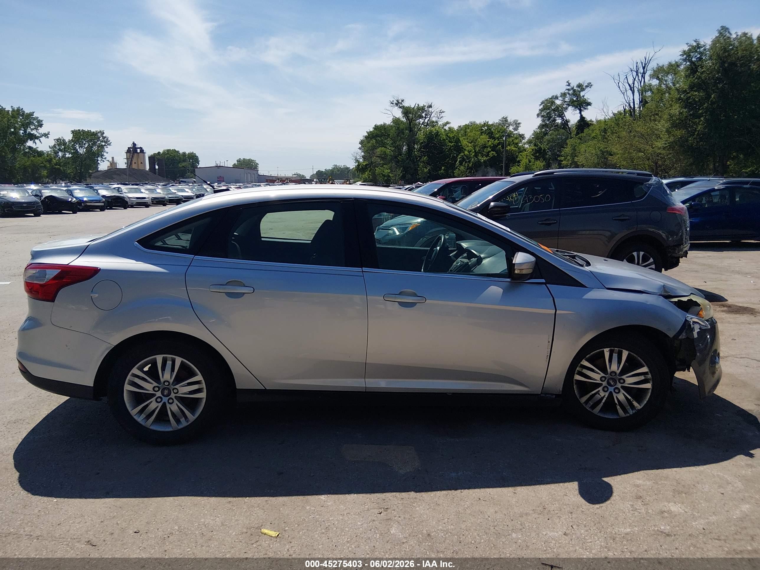 2012 Ford Focus Sel Silver vin: 1FAHP3H29CL397724