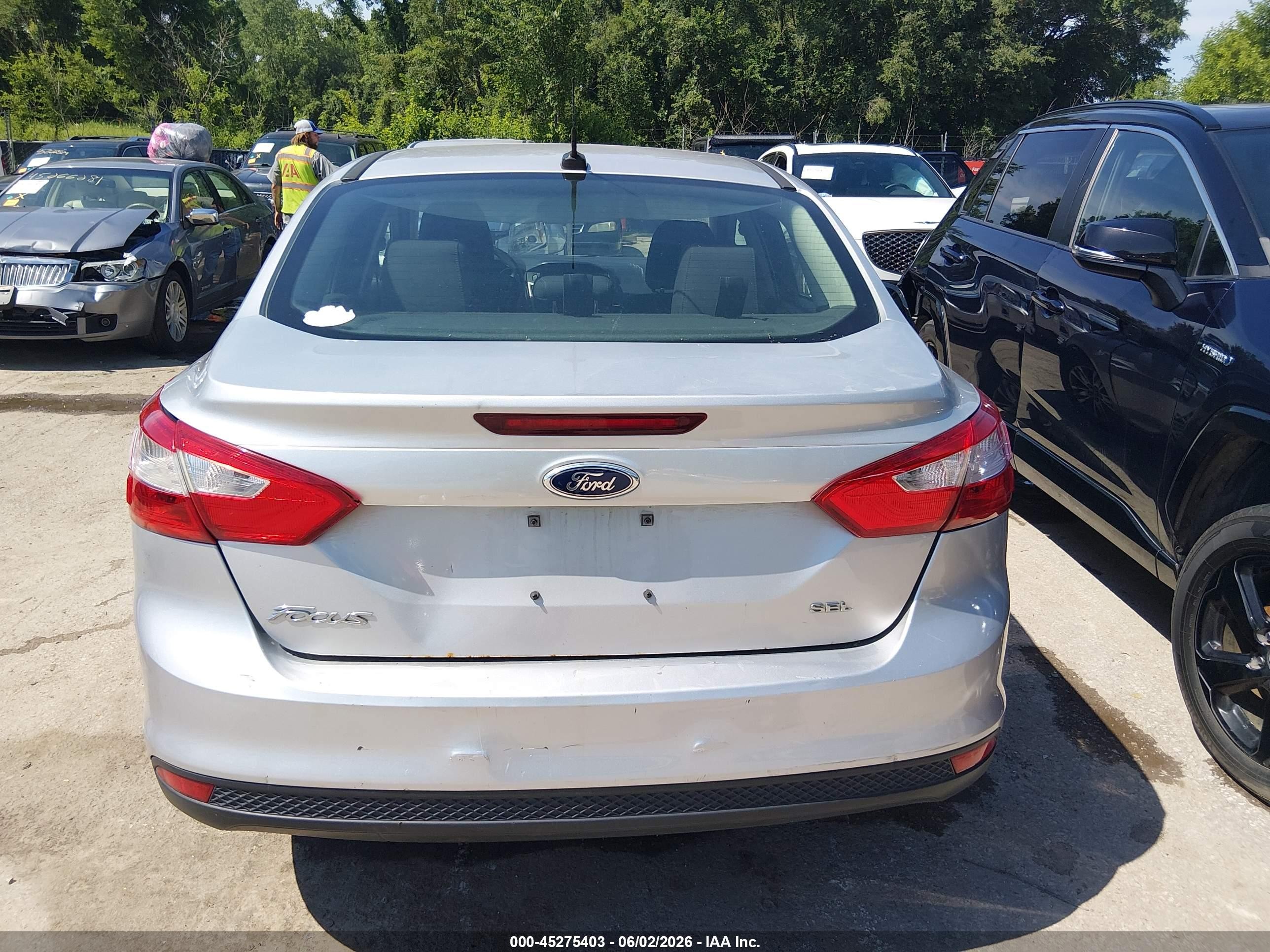 2012 Ford Focus Sel Silver vin: 1FAHP3H29CL397724