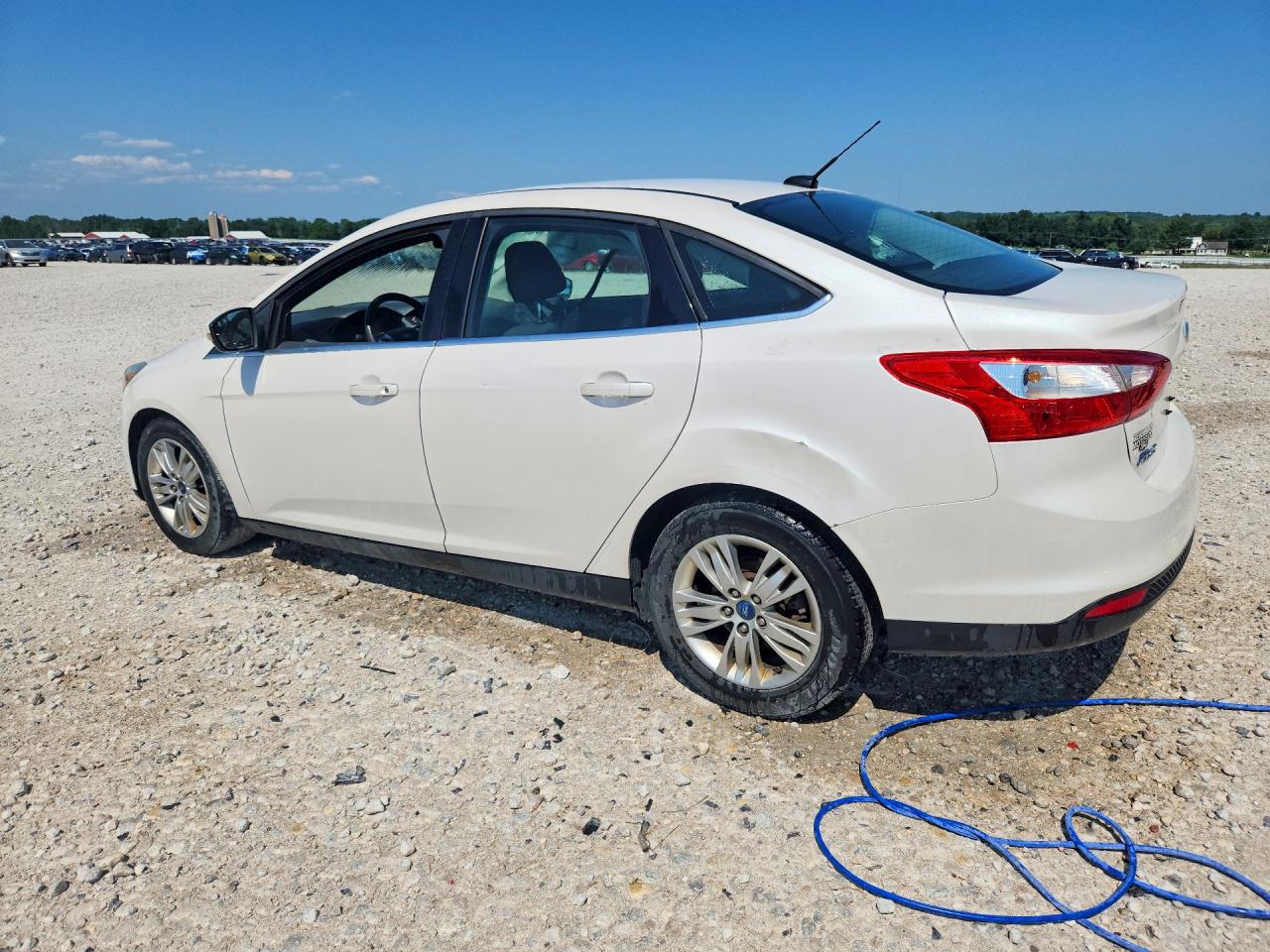 2012 Ford Focus Sel Белый vin: 1FAHP3H2XCL154701