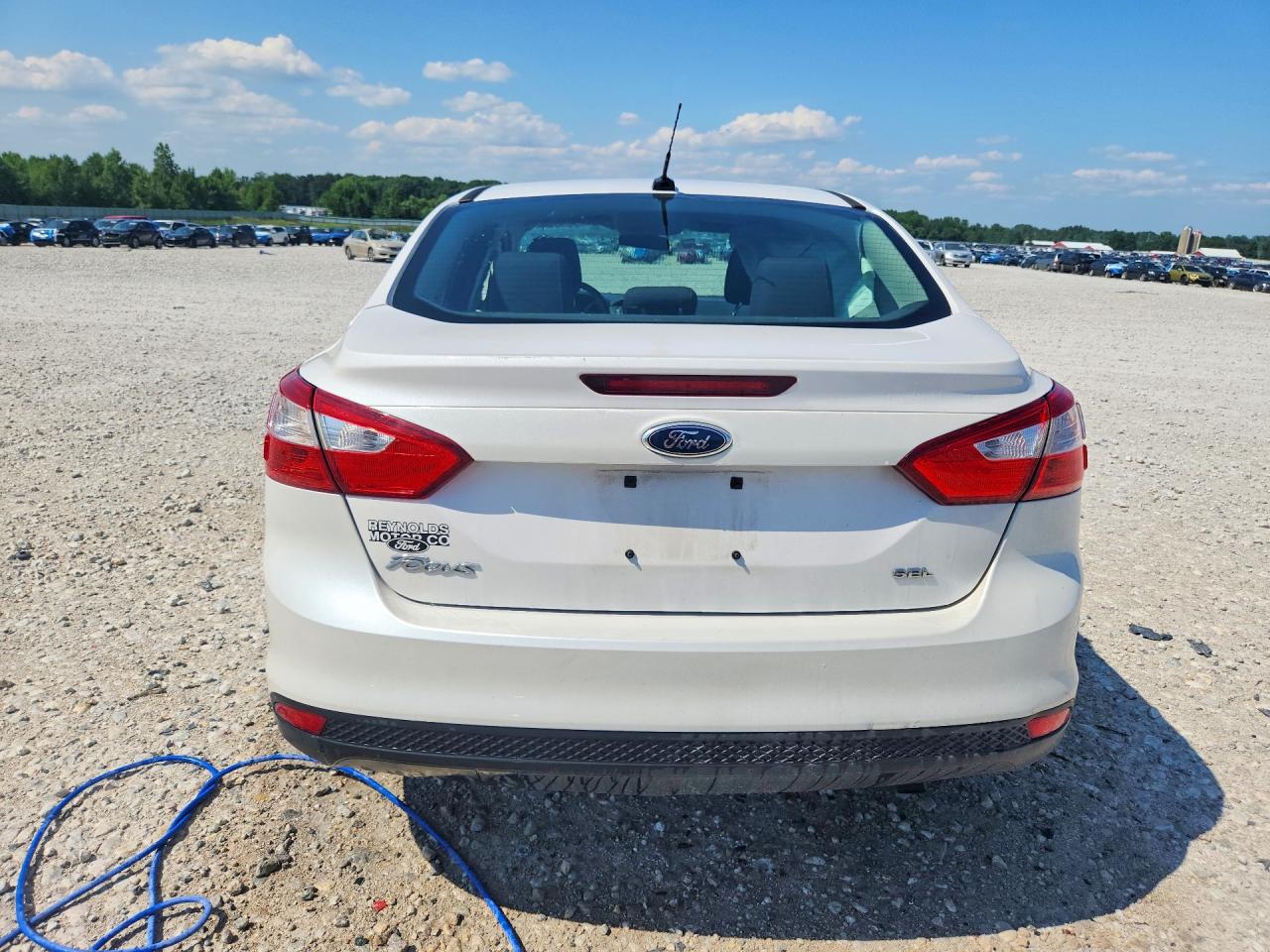 2012 Ford Focus Sel Белый vin: 1FAHP3H2XCL154701