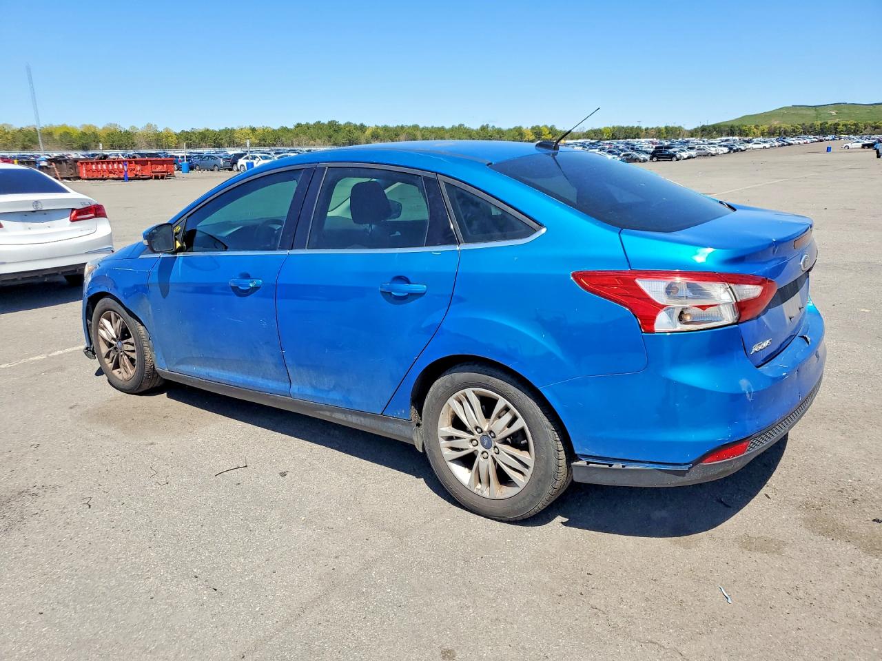 2012 Ford Focus Sel Blue vin: 1FAHP3H2XCL163219