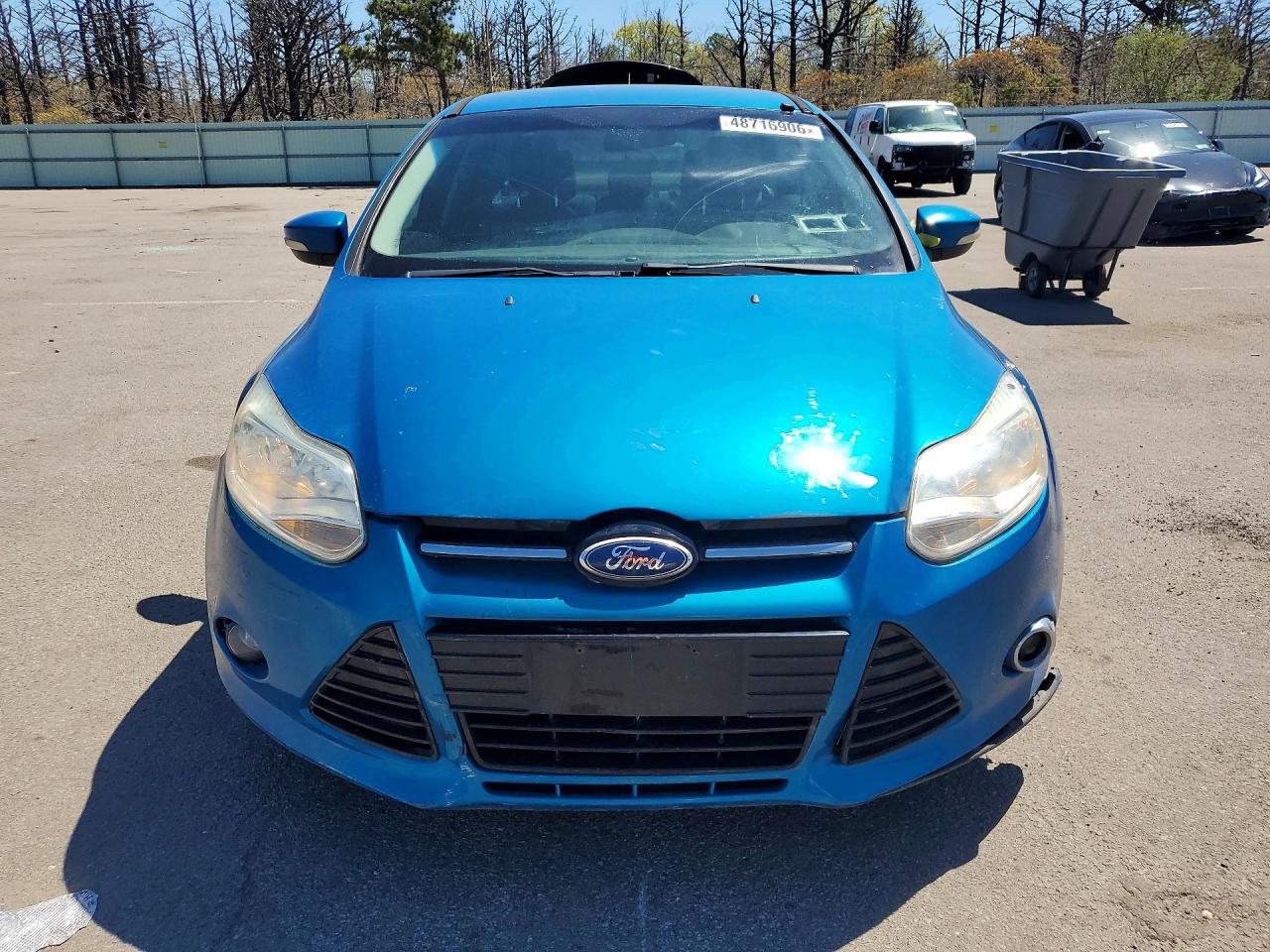 2012 Ford Focus Sel Blue vin: 1FAHP3H2XCL163219