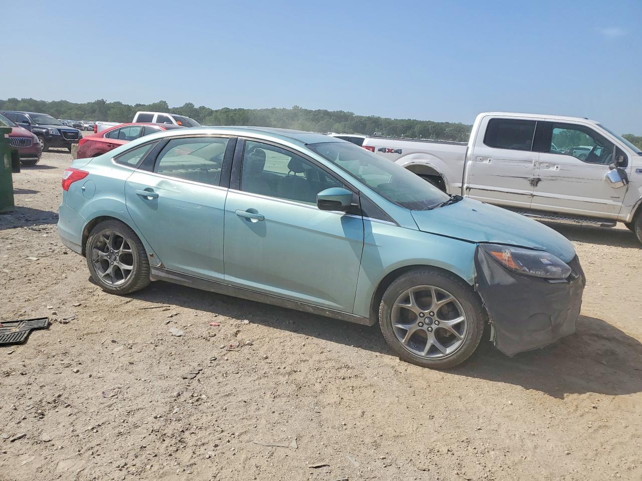 2012 Ford Focus Sel Blue vin: 1FAHP3H2XCL319128