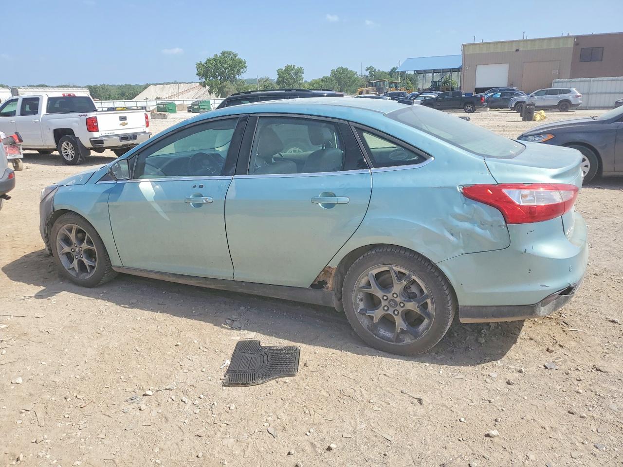 2012 Ford Focus Sel Blue vin: 1FAHP3H2XCL319128