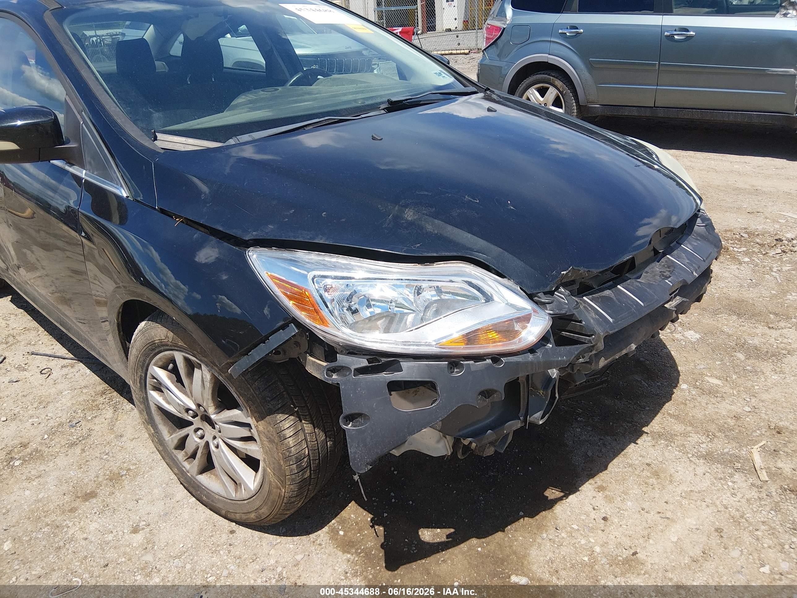 2012 Ford Focus Sel Black vin: 1FAHP3H2XCL373769