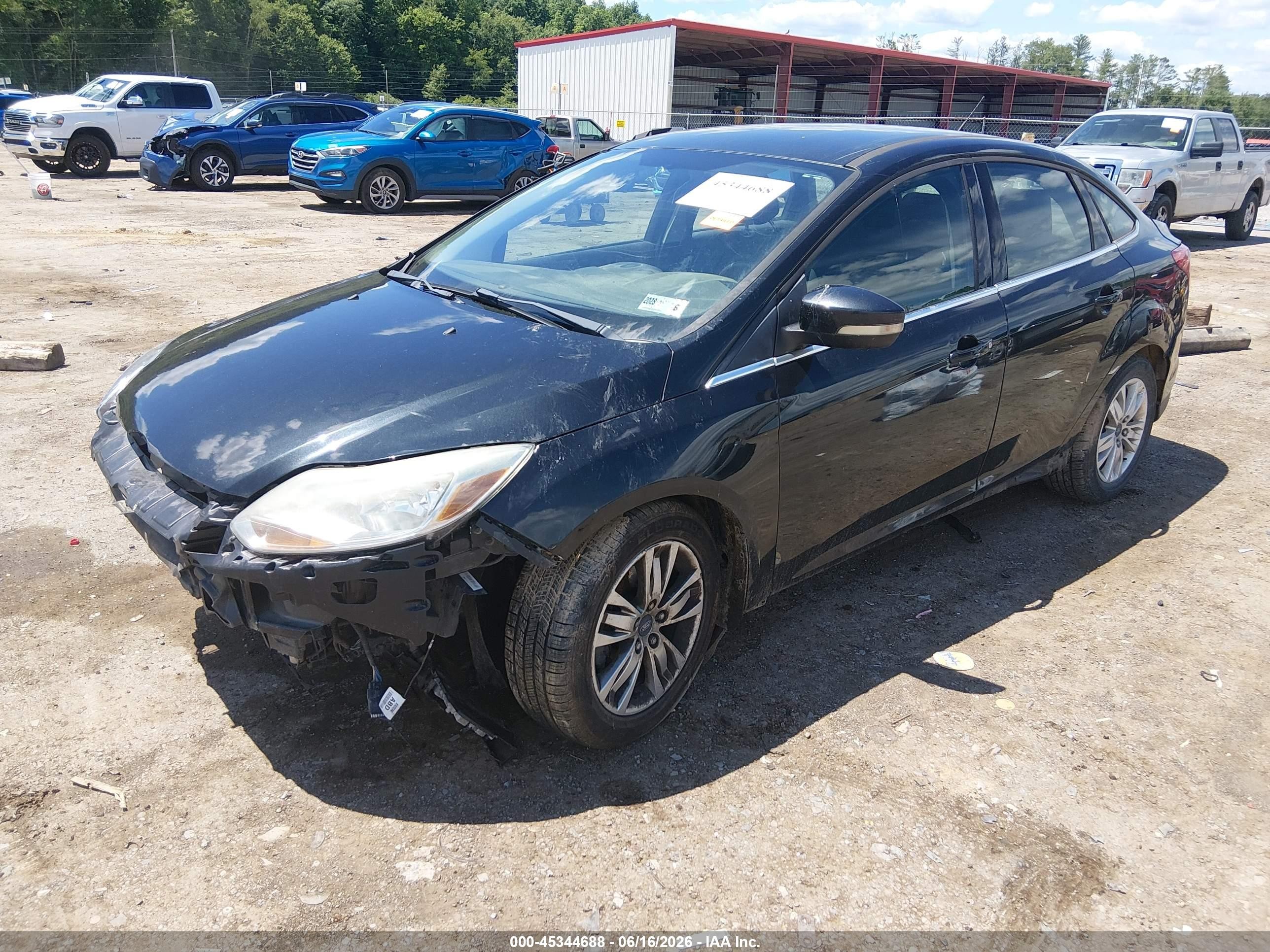 2012 Ford Focus Sel Black vin: 1FAHP3H2XCL373769